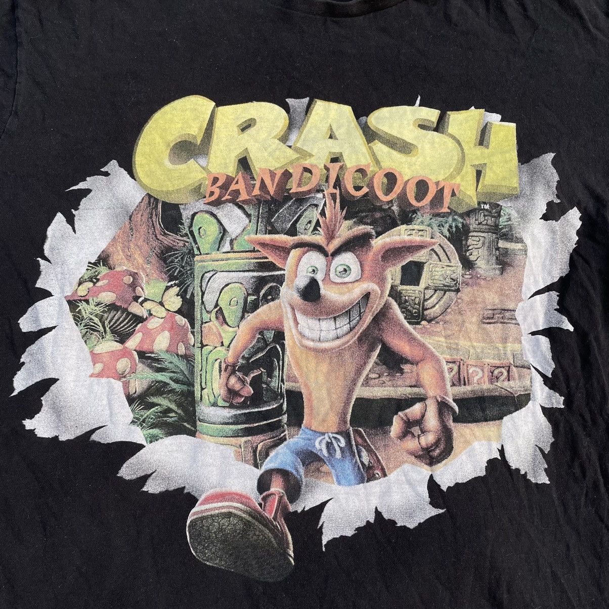Vintage Vintage Y2K Crash Bandicoot Graphic Tee Skate Streetwear M Size US M / EU 48-50 / 2 - 4 Thumbnail