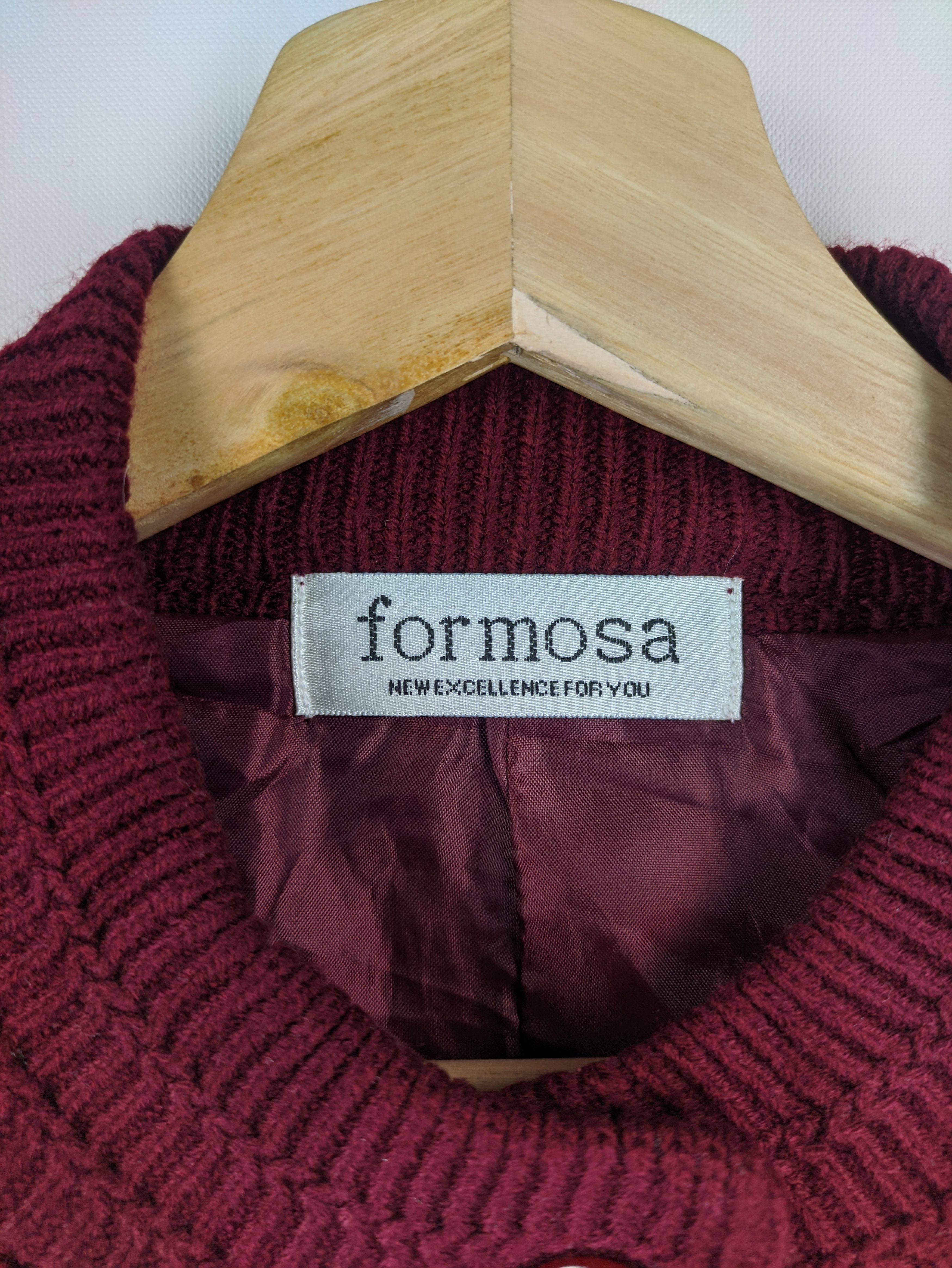 Aran Isles Knitwear Steals🔥Vintage Knit Jacket Button Up by Formosa Size US M / EU 48-50 / 2 - 3 Thumbnail