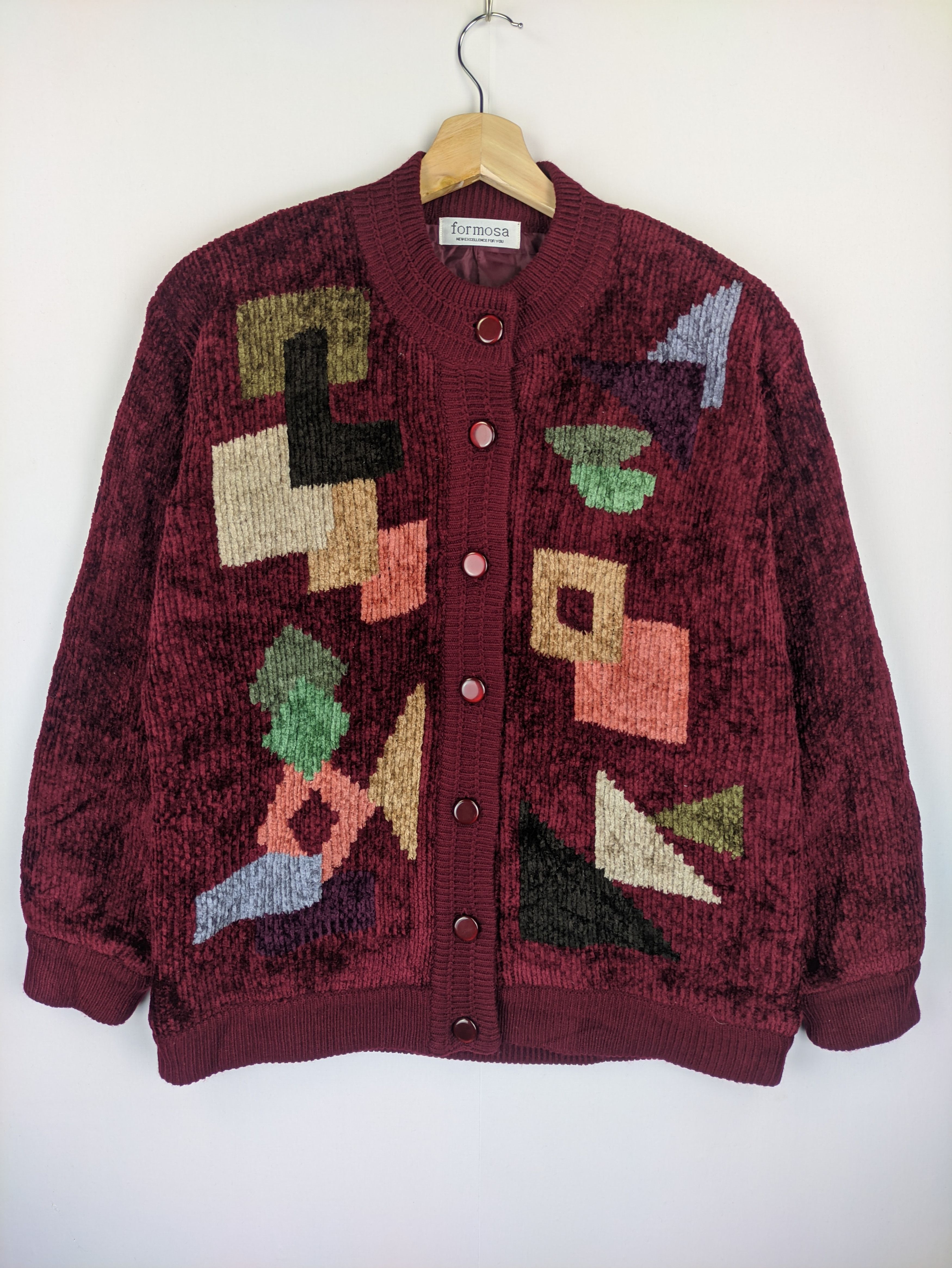 Aran Isles Knitwear Steals🔥Vintage Knit Jacket Button Up by Formosa Size US M / EU 48-50 / 2 - 1 Thumbnail