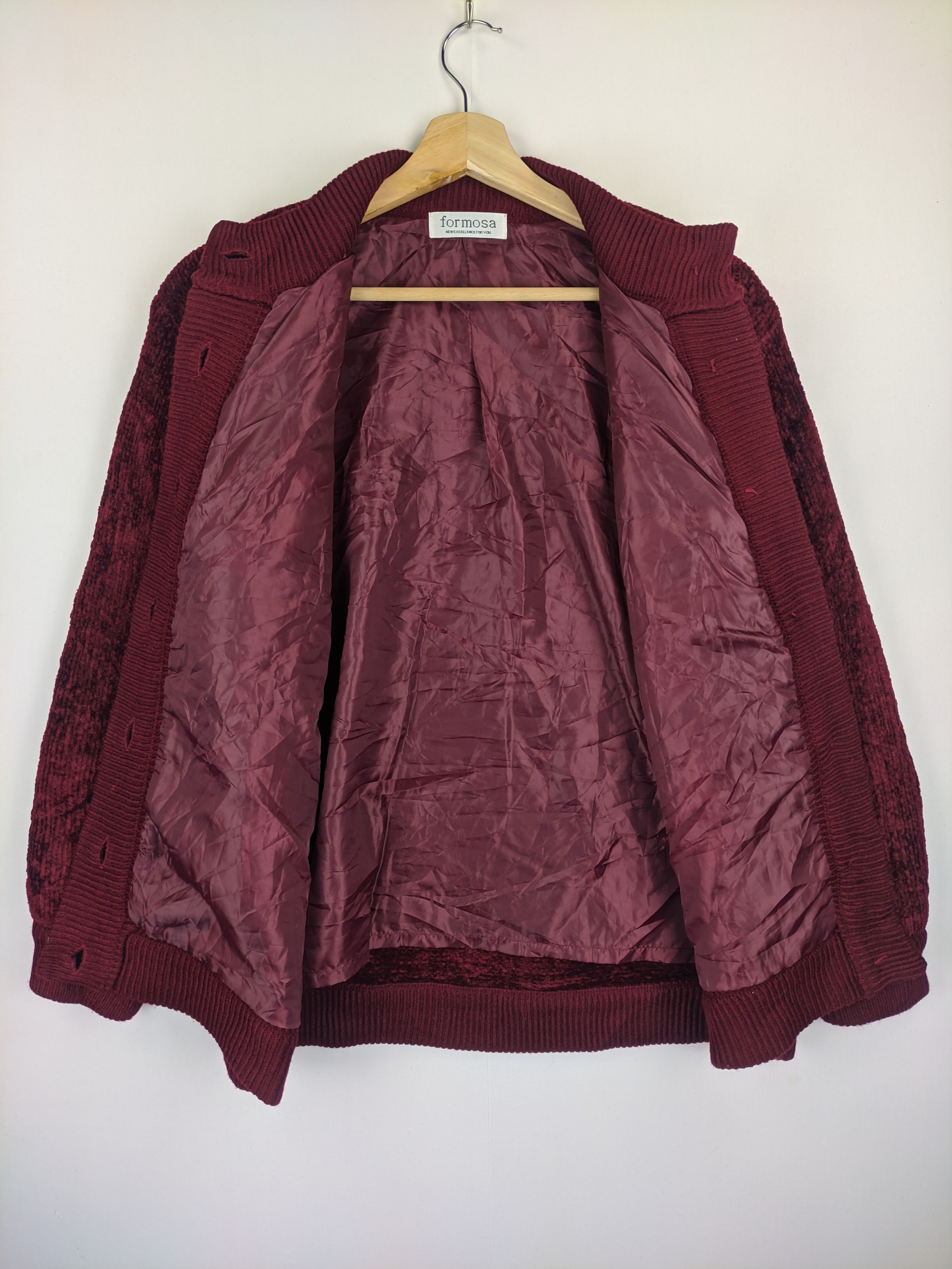 Aran Isles Knitwear Steals🔥Vintage Knit Jacket Button Up by Formosa Size US M / EU 48-50 / 2 - 6 Thumbnail