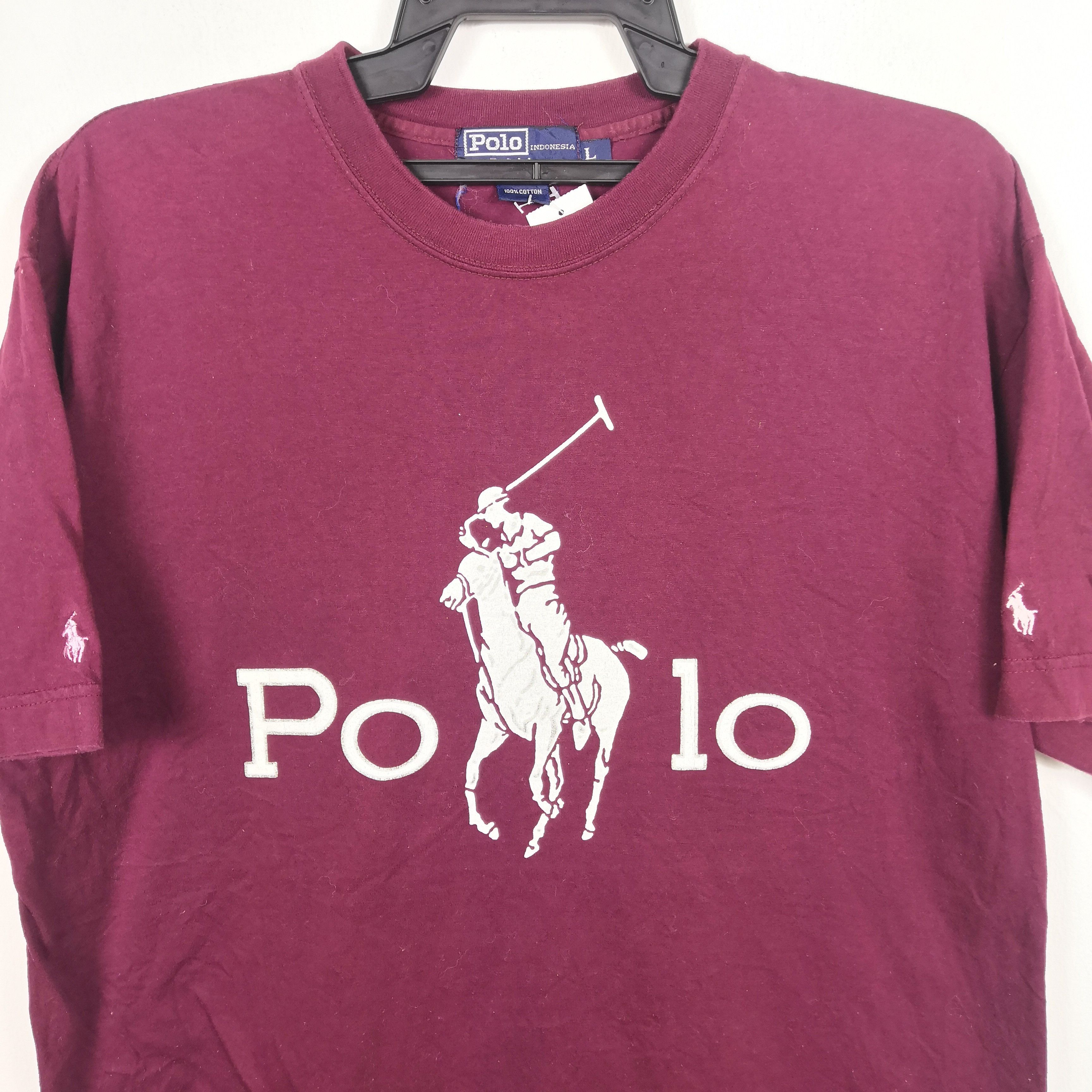 Polo Ralph Lauren Vintage Polo Ralph Lauren T-Shirt Pony Logo 56789 Size US L / EU 52-54 / 3 - 3 Thumbnail