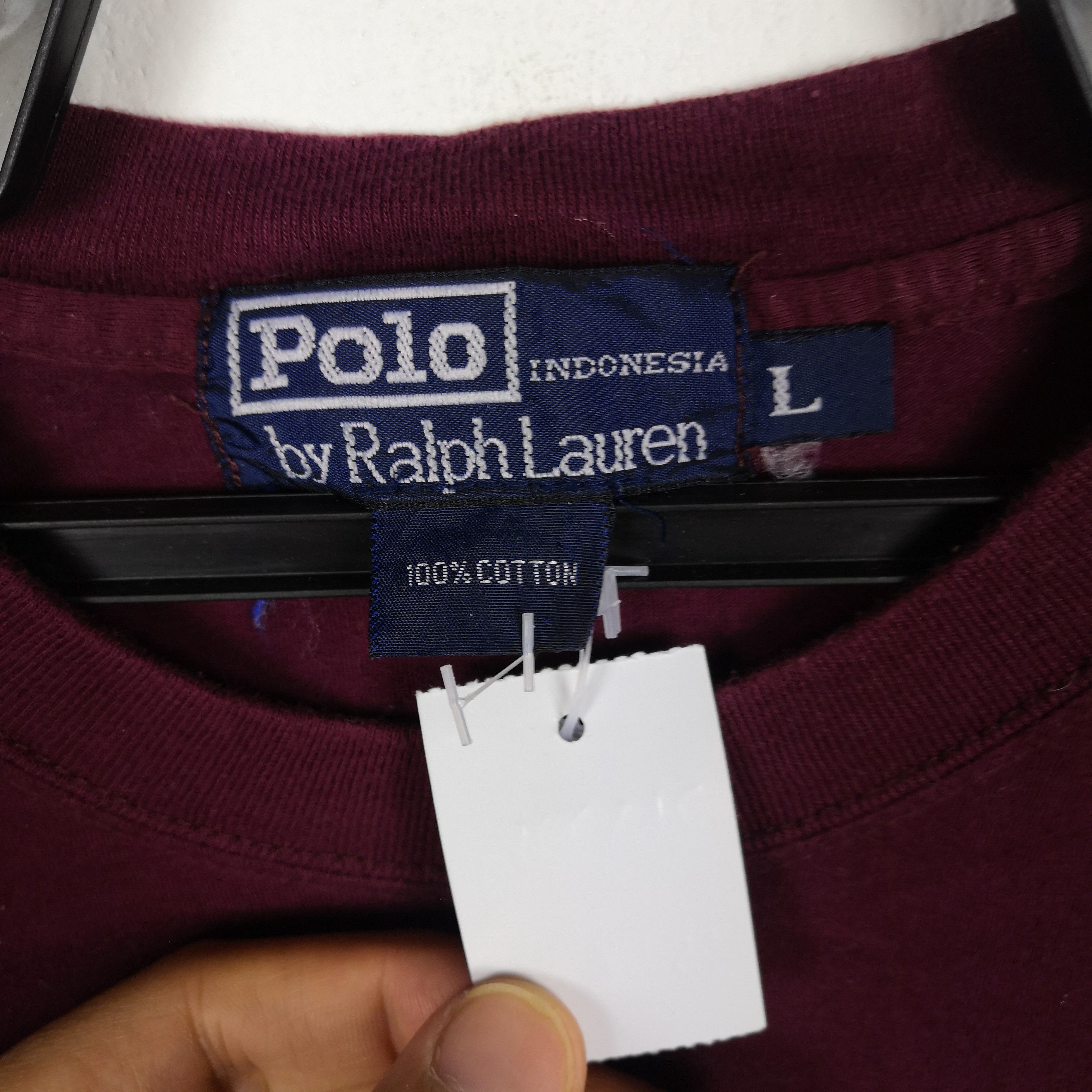 Polo Ralph Lauren Vintage Polo Ralph Lauren T-Shirt Pony Logo 56789 Size US L / EU 52-54 / 3 - 9 Thumbnail