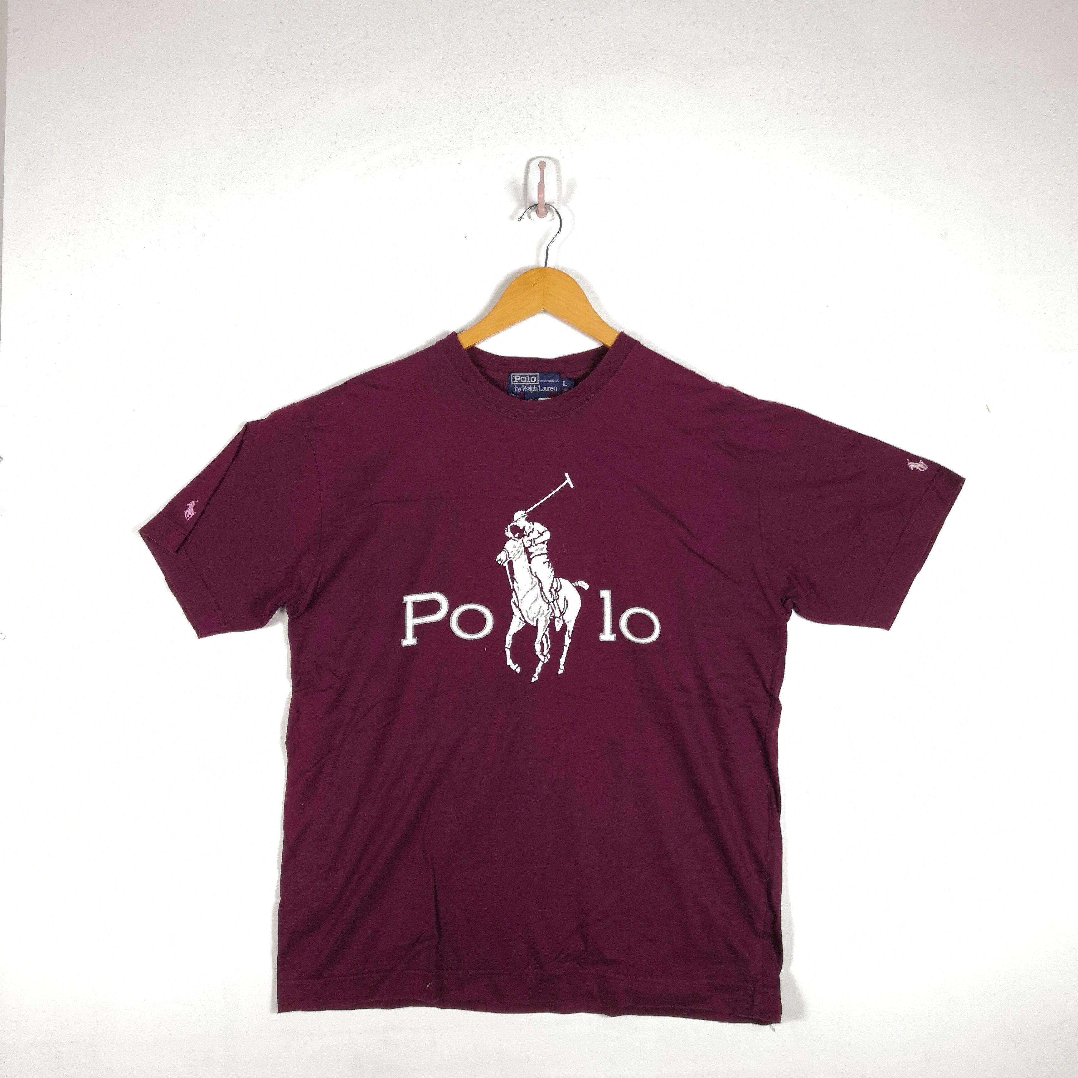 Polo Ralph Lauren Vintage Polo Ralph Lauren T-Shirt Pony Logo 56789 Size US L / EU 52-54 / 3 - 2 Thumbnail