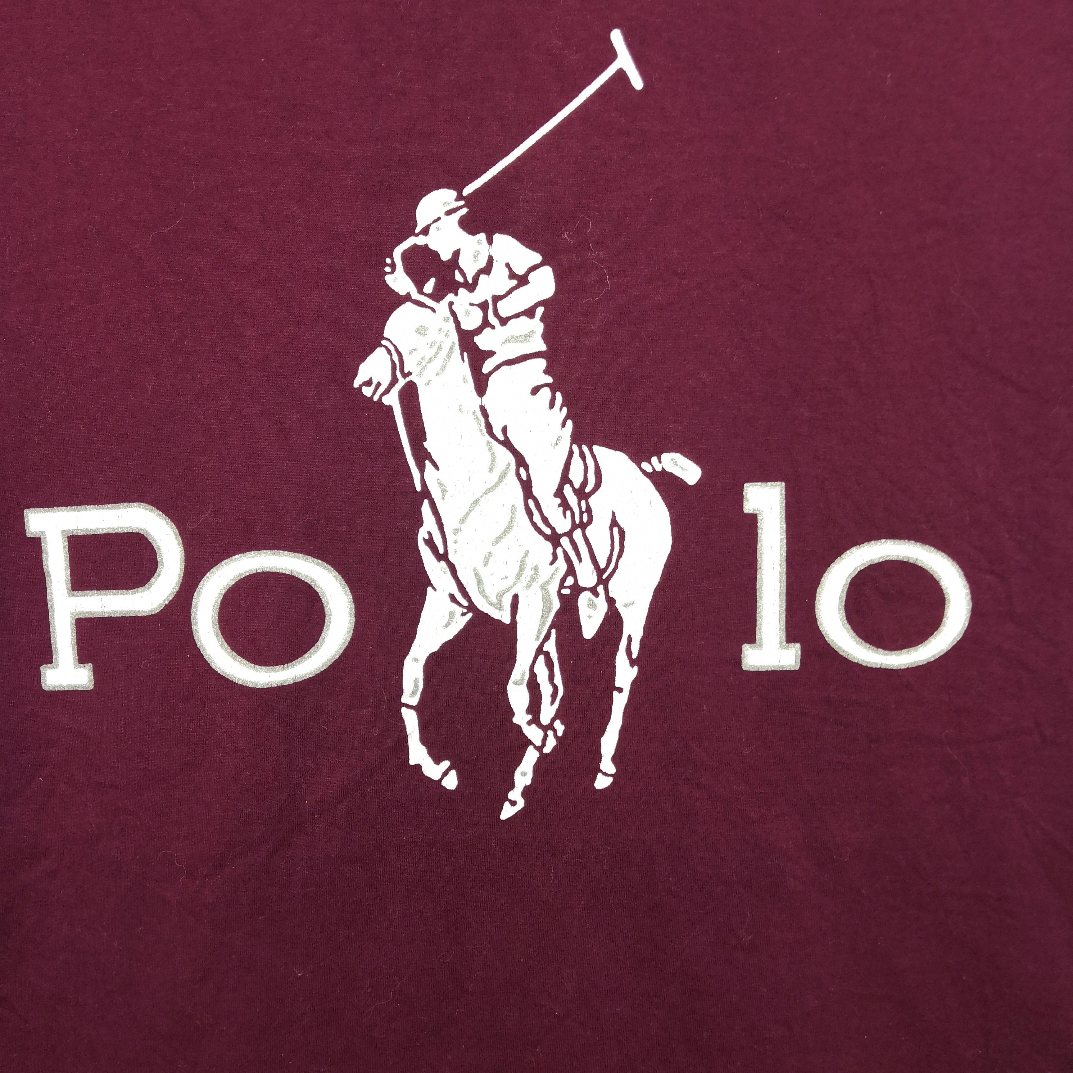 Polo Ralph Lauren Vintage Polo Ralph Lauren T-Shirt Pony Logo 56789 Size US L / EU 52-54 / 3 - 4 Thumbnail