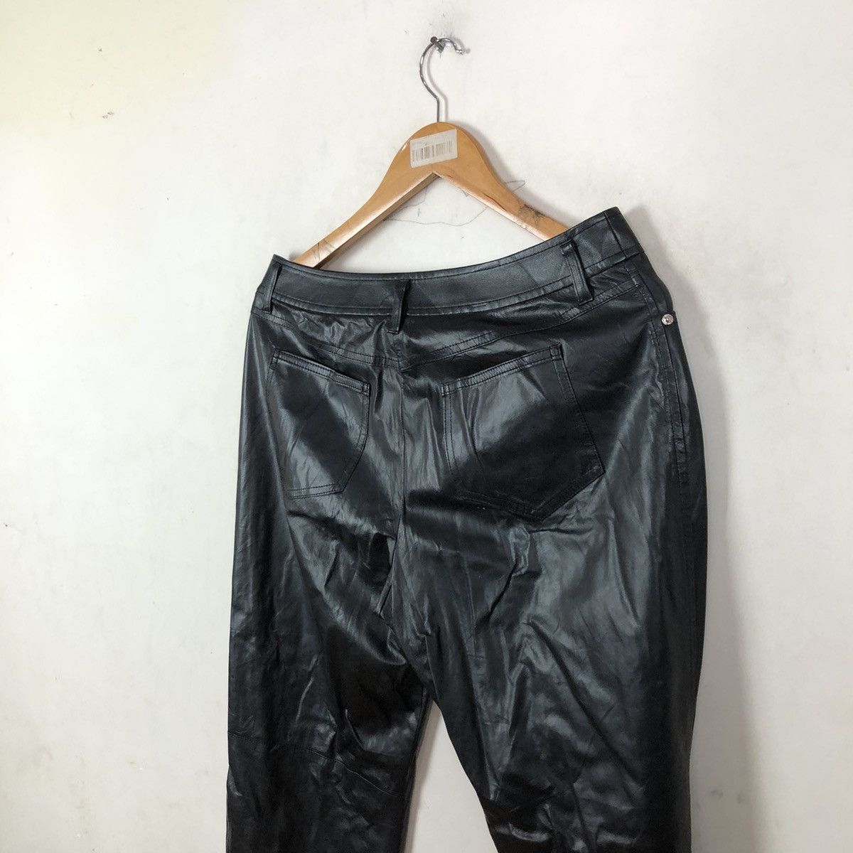 Comme Ca Ism RARE SOFT LEATHER PANTS COMME CA DU MODE Size US 31 - 6 Thumbnail