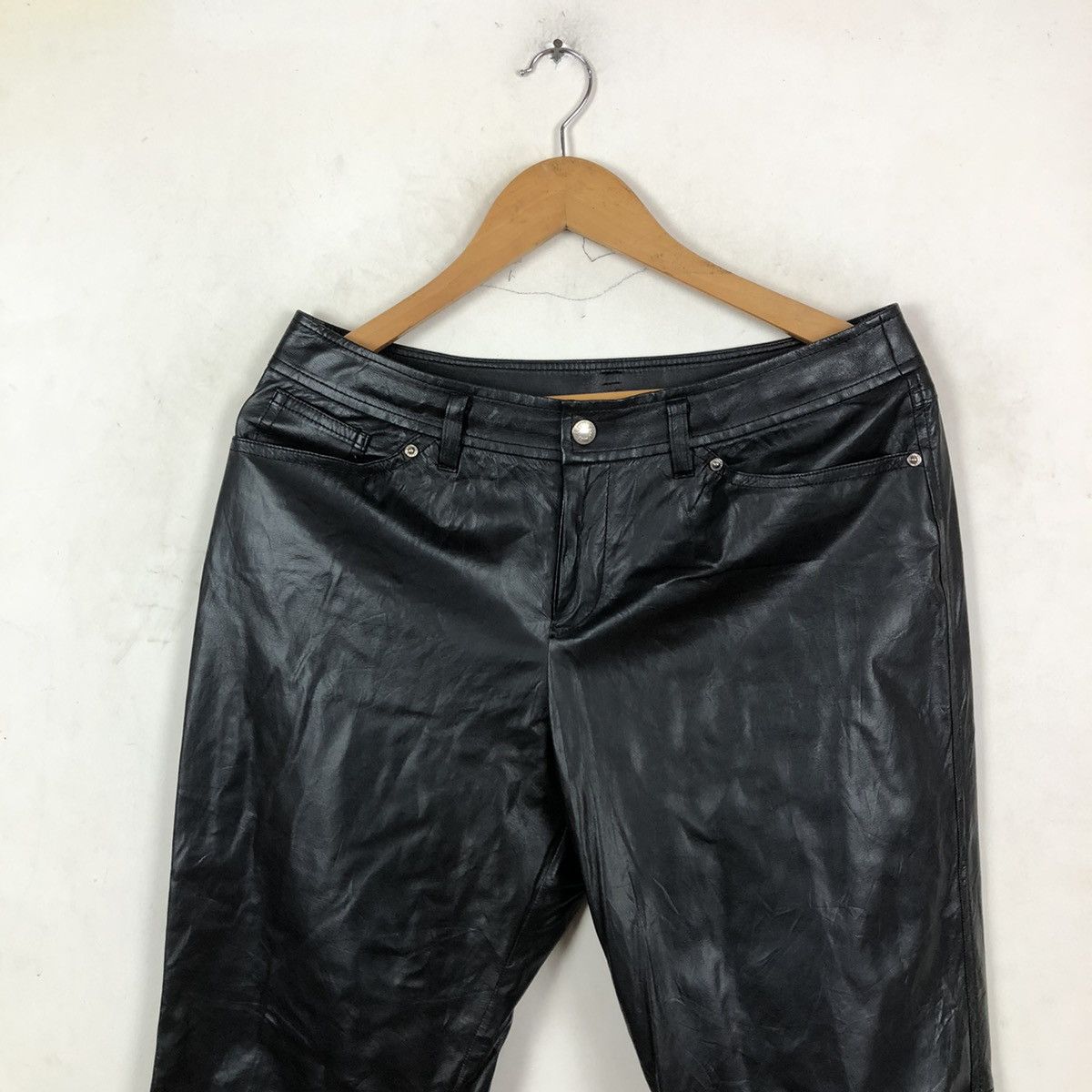 Comme Ca Ism RARE SOFT LEATHER PANTS COMME CA DU MODE Size US 31 - 3 Thumbnail