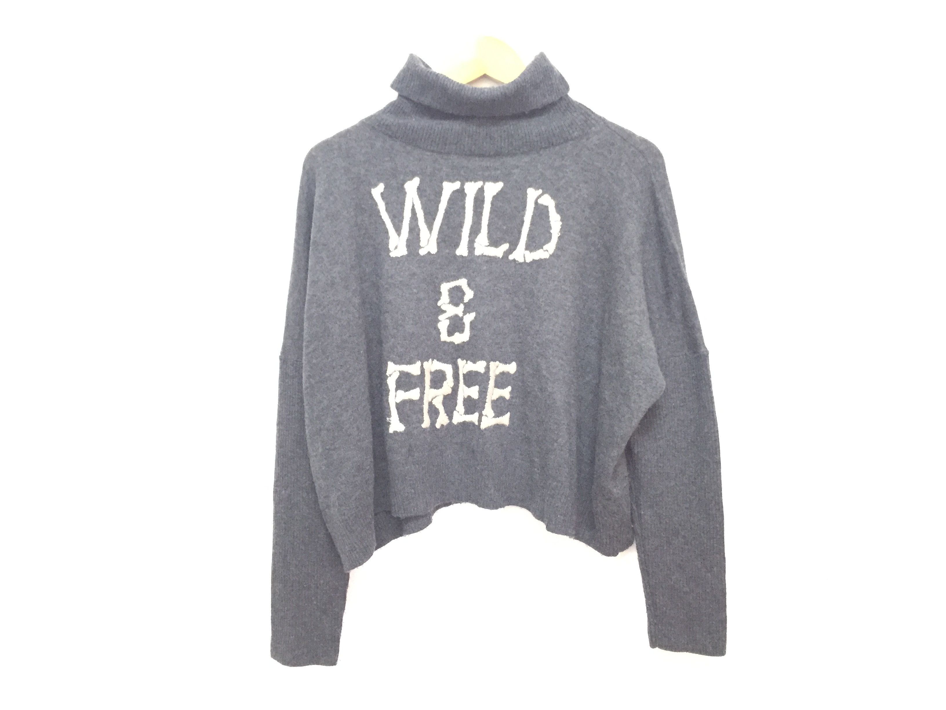 Vivienne Westwood 2000s Wild and Free bone Oversize crop wool turtle neck Size M / US 6-8 / IT 42-44 - 3 Thumbnail