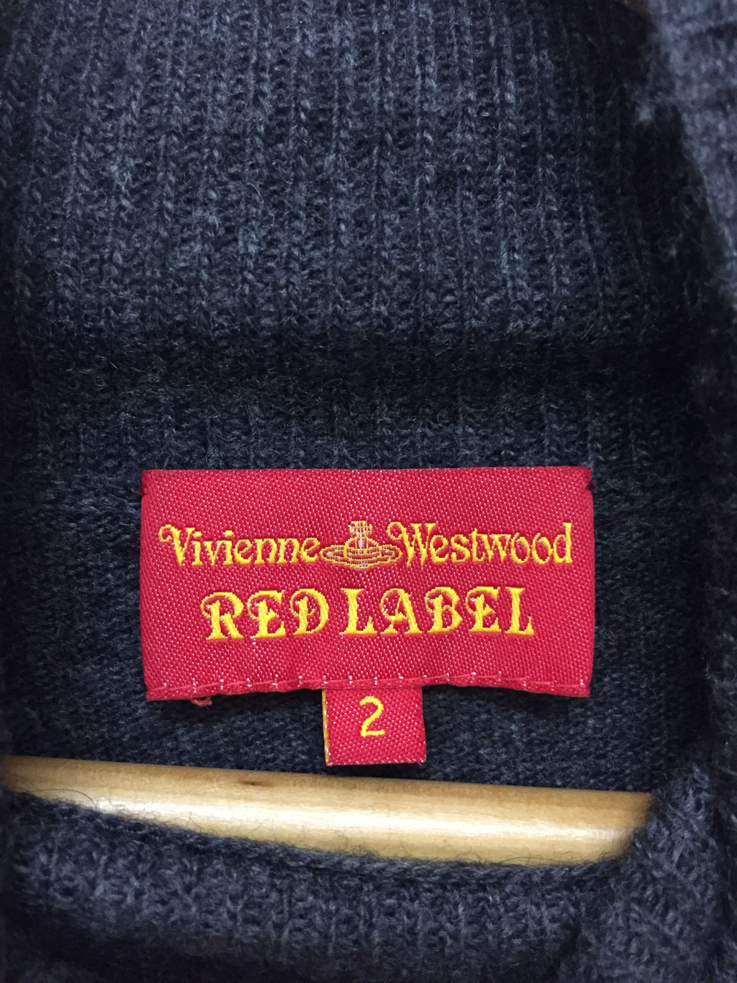 Vivienne Westwood 2000s Wild and Free bone Oversize crop wool turtle neck Size M / US 6-8 / IT 42-44 - 10 Thumbnail