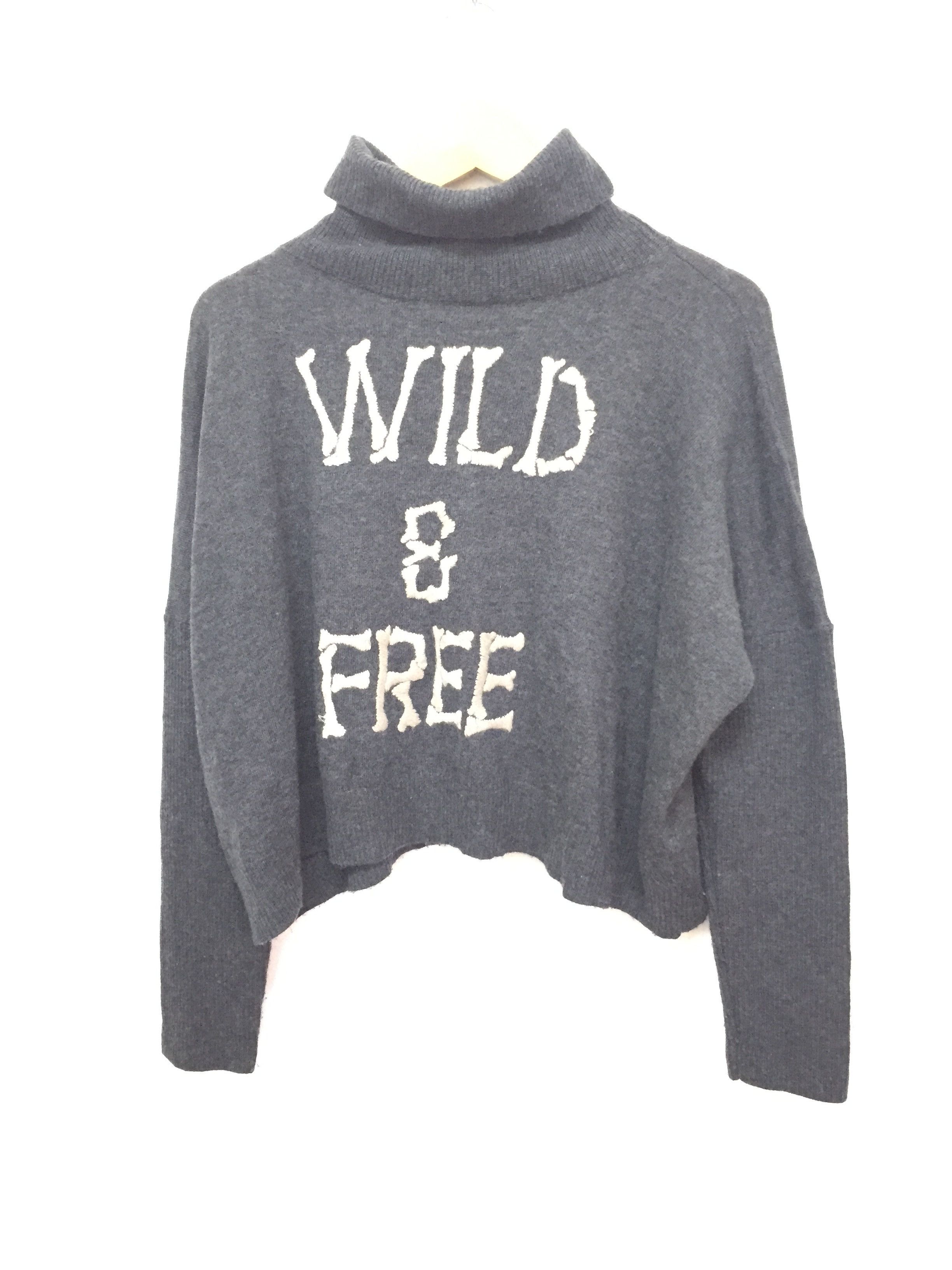 Vivienne Westwood 2000s Wild and Free bone Oversize crop wool turtle neck Size M / US 6-8 / IT 42-44 - 2 Thumbnail