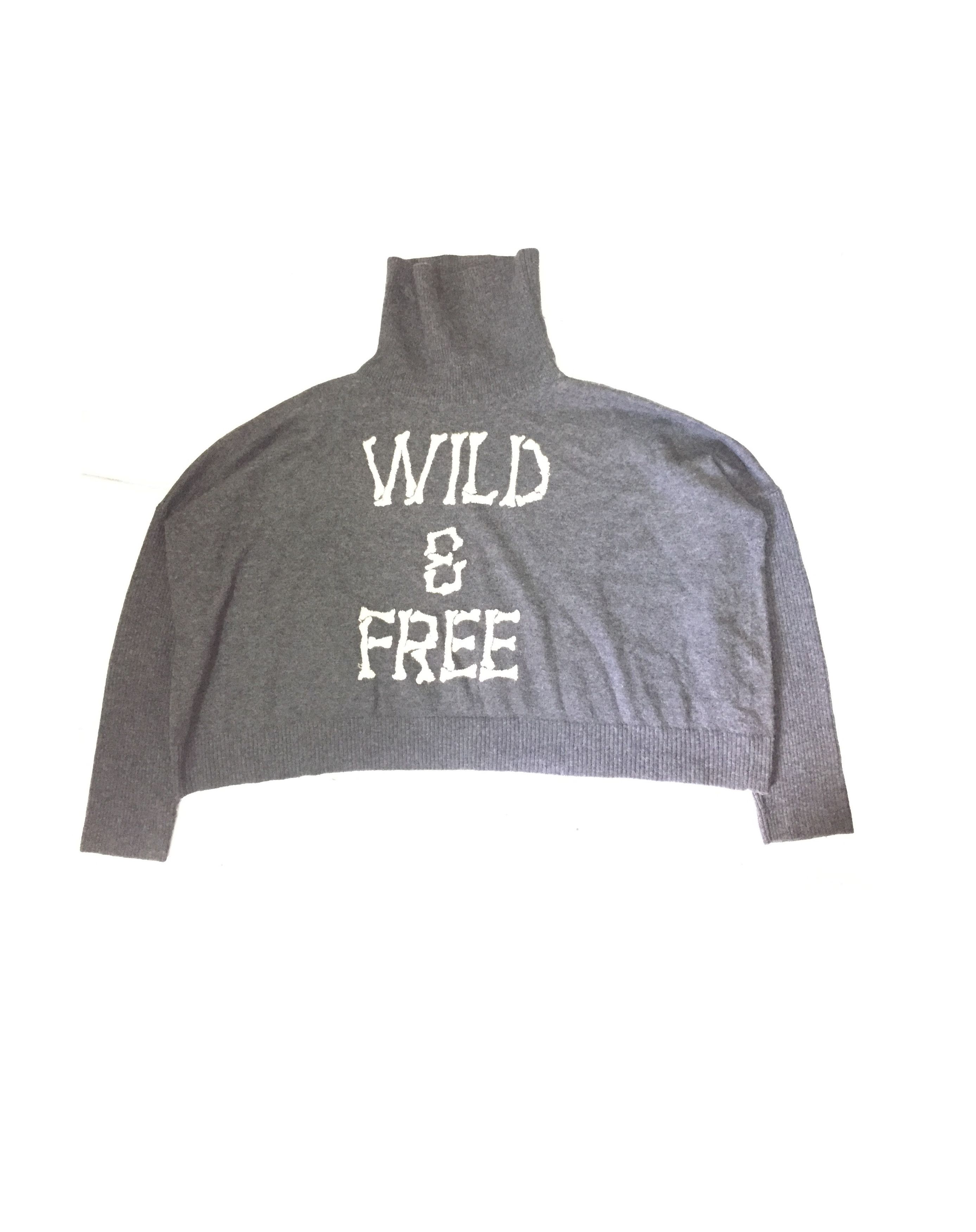 Vivienne Westwood 2000s Wild and Free bone Oversize crop wool turtle neck Size M / US 6-8 / IT 42-44 - 1 Thumbnail