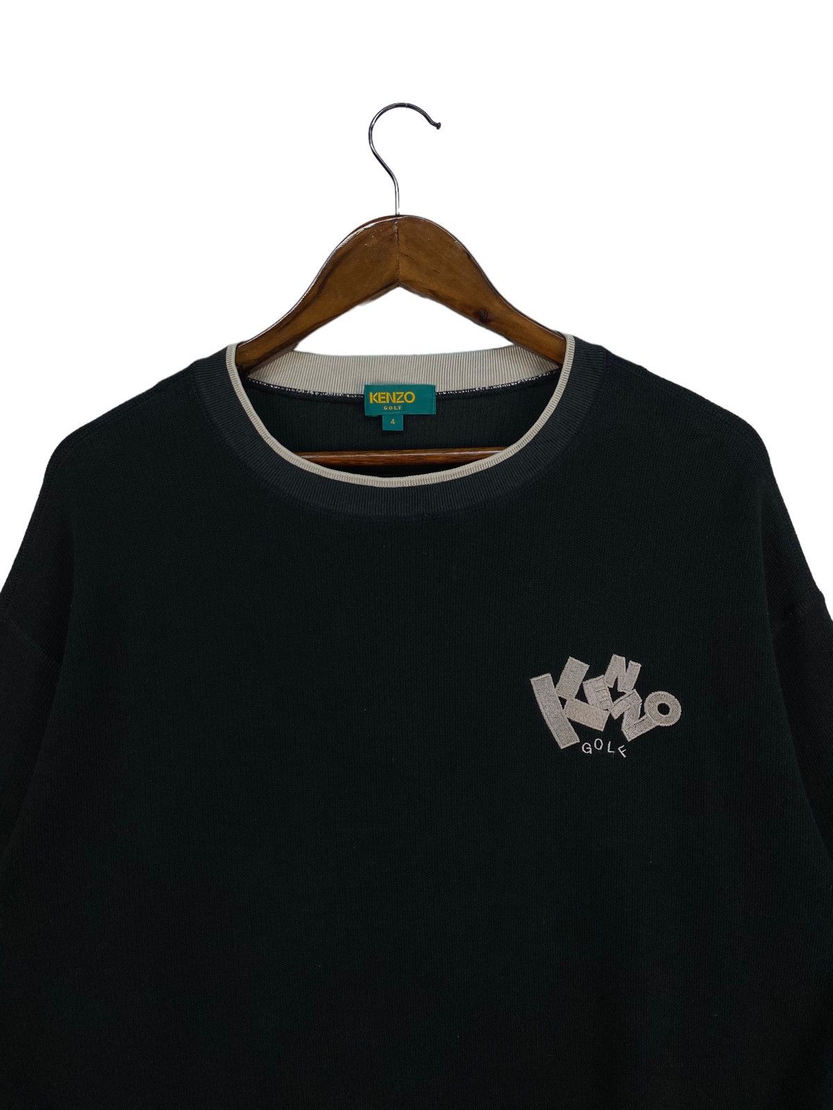 Kenzo Vintage Kenzo Golf Sweatshirt Size US L / EU 52-54 / 3 - 2 Thumbnail