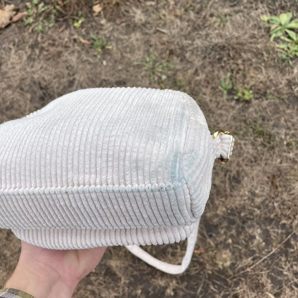 Vintage Y2K Corduroy Bag Crossbody Pockets OS