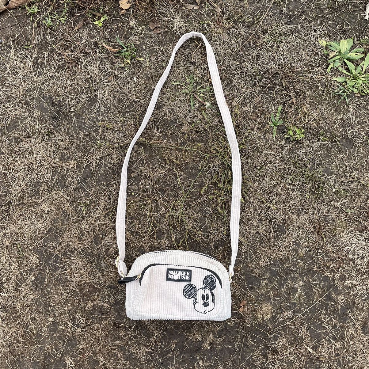 Vintage Y2K Corduroy Bag Crossbody Pockets OS