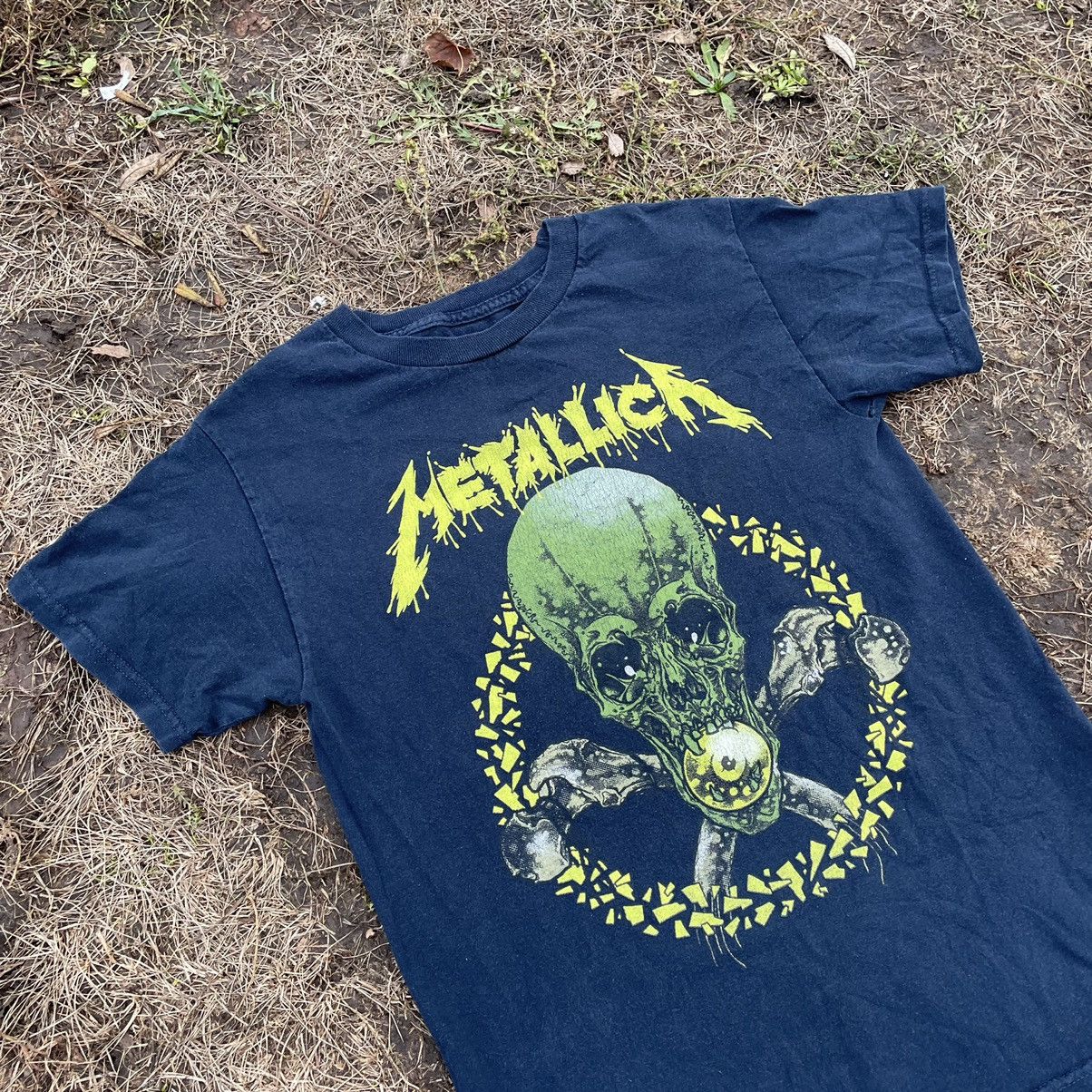 Vintage Vintage 90s Metallica Band Tee Graphic Distressed Grunge S Size US S / EU 44-46 / 1 - 4 Thumbnail