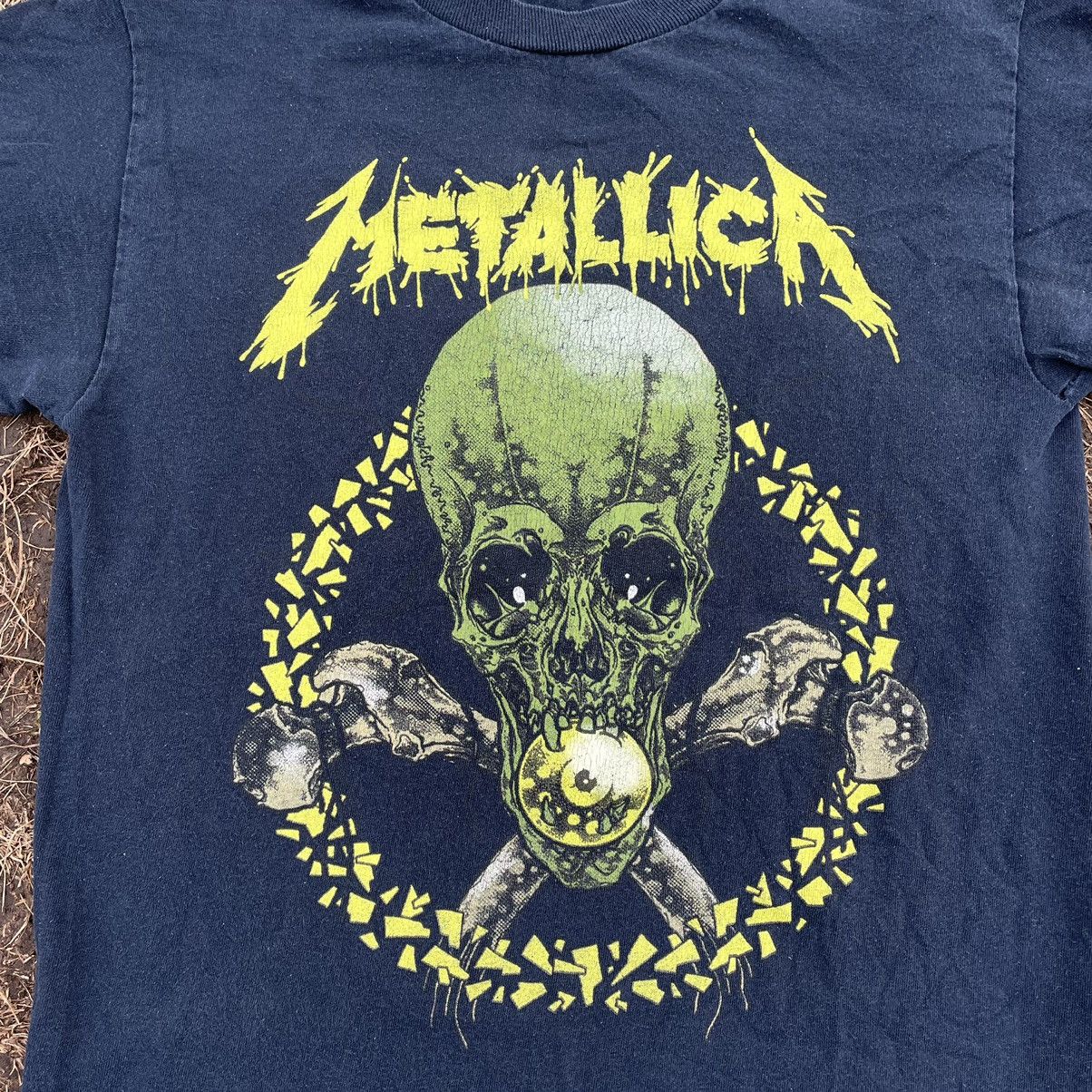 Vintage Vintage 90s Metallica Band Tee Graphic Distressed Grunge S Size US S / EU 44-46 / 1 - 5 Thumbnail