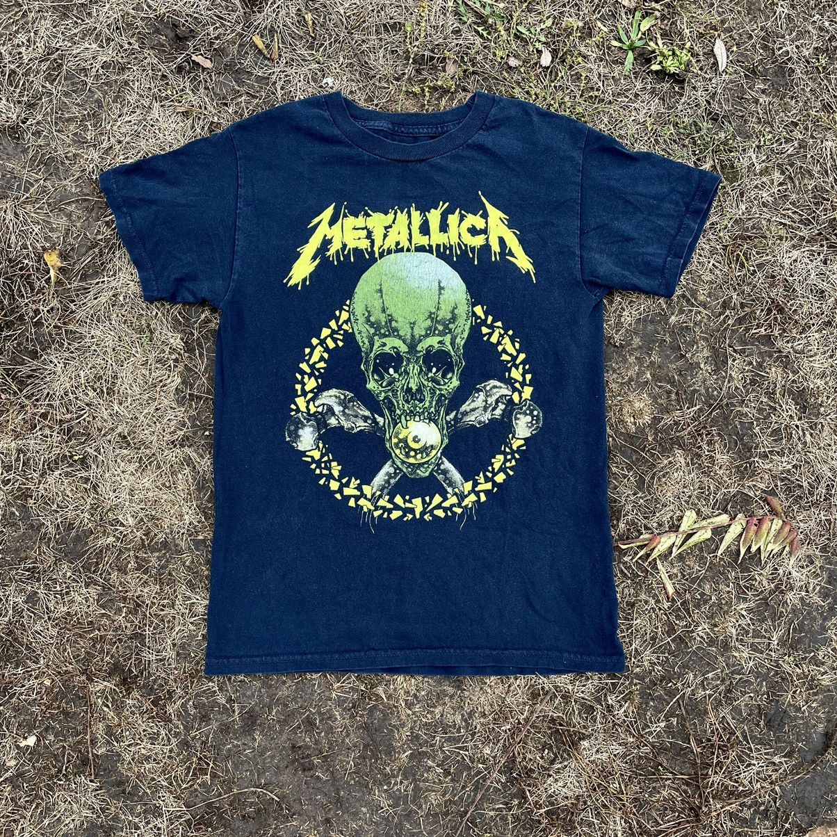 Vintage Vintage 90s Metallica Band Tee Graphic Distressed Grunge S Size US S / EU 44-46 / 1 - 1 Thumbnail