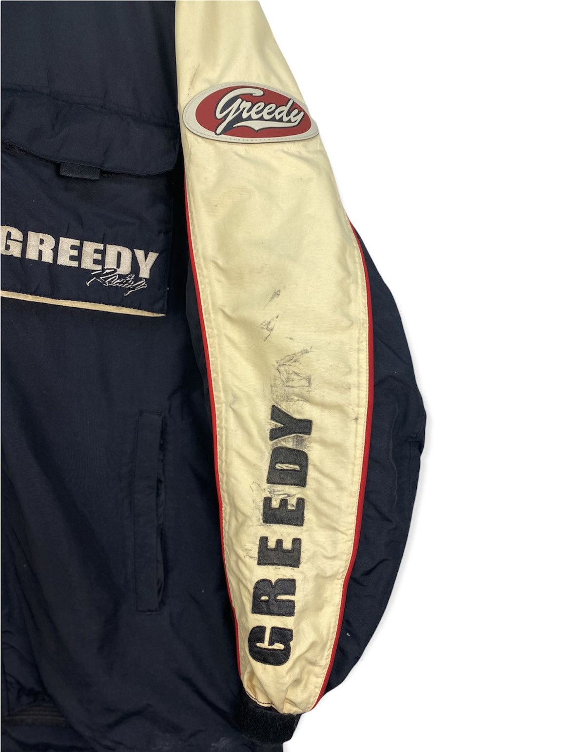 Japanese Brand Vintage Greedy Racing Jacket Size US L / EU 52-54 / 3 - 6 Thumbnail