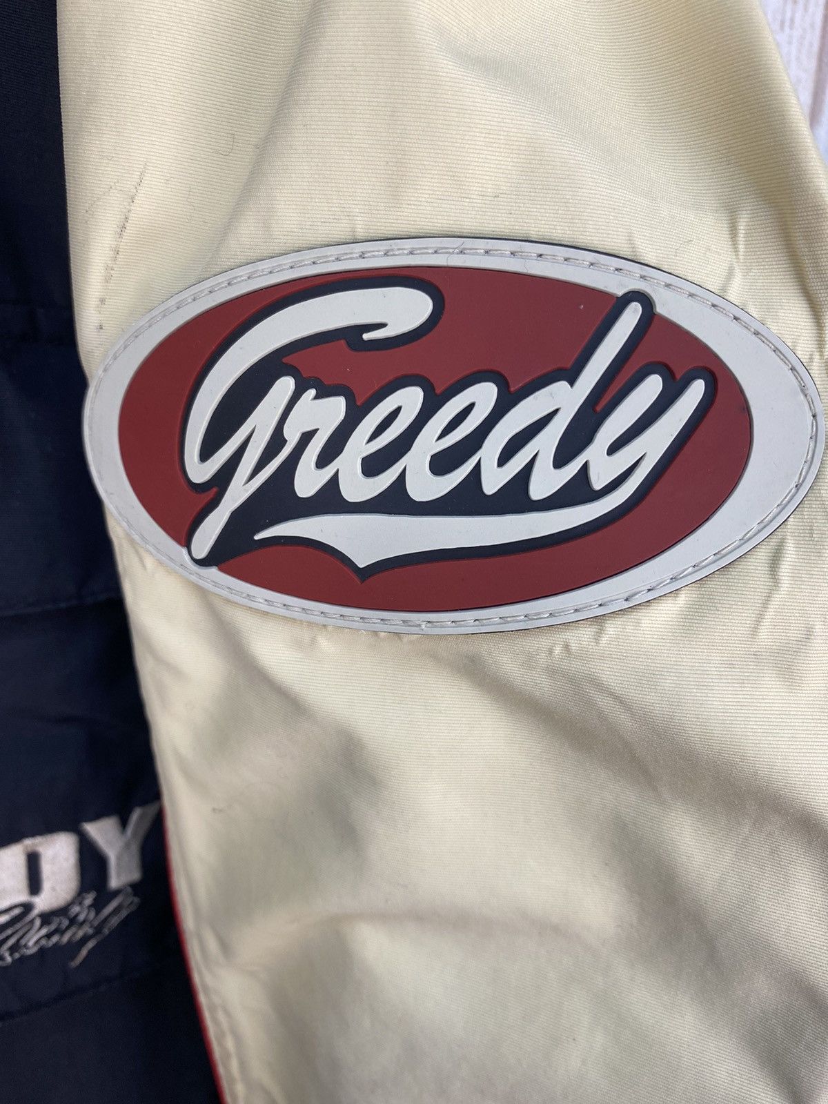 Japanese Brand Vintage Greedy Racing Jacket Size US L / EU 52-54 / 3 - 12 Thumbnail