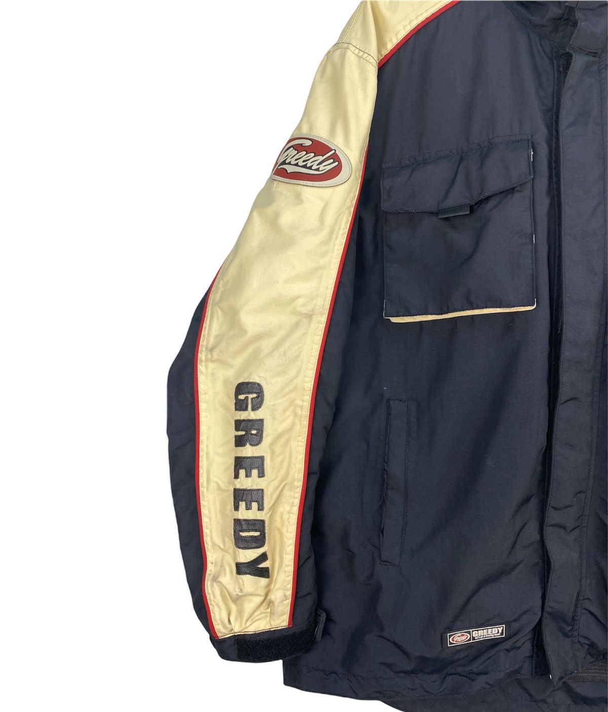 Japanese Brand Vintage Greedy Racing Jacket Size US L / EU 52-54 / 3 - 7 Thumbnail