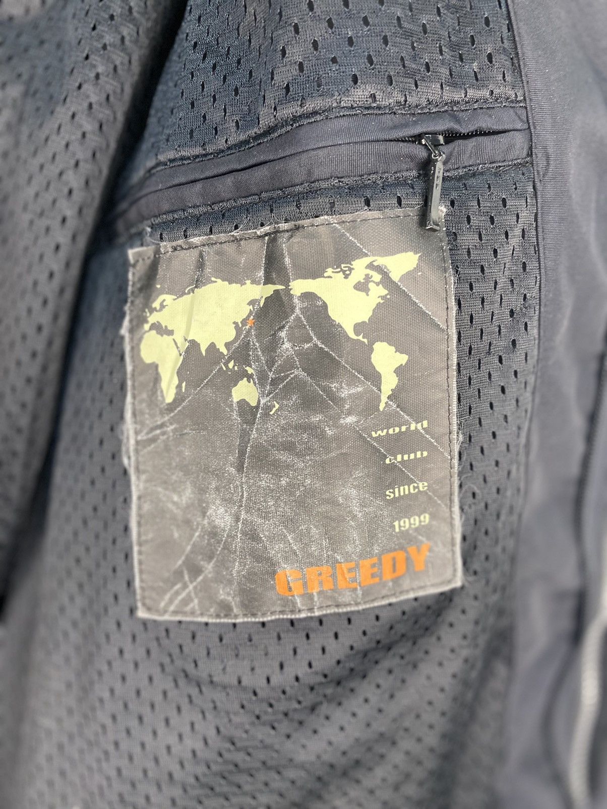 Japanese Brand Vintage Greedy Racing Jacket Size US L / EU 52-54 / 3 - 14 Thumbnail