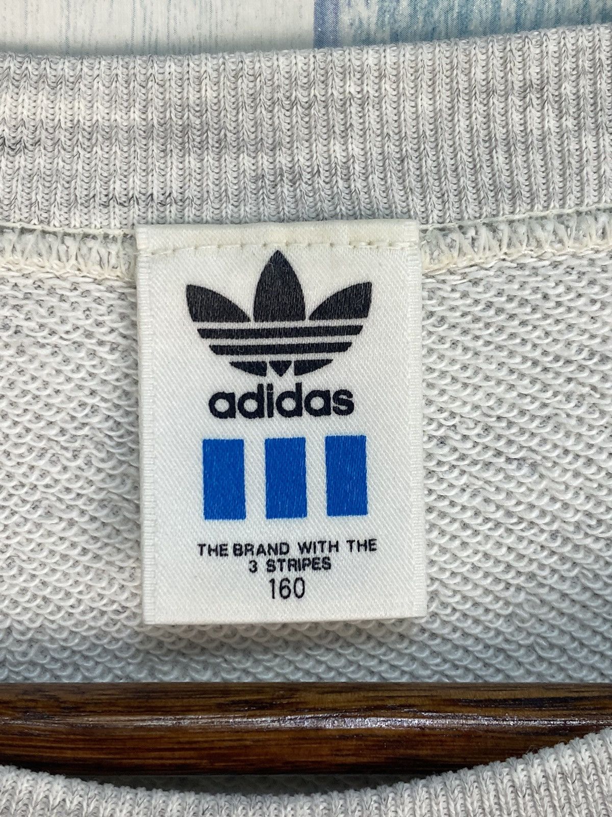 Adidas Vintage Adidas Big Logo Sweatshirt Size 160 Size US S / EU 44-46 / 1 - 7 Thumbnail