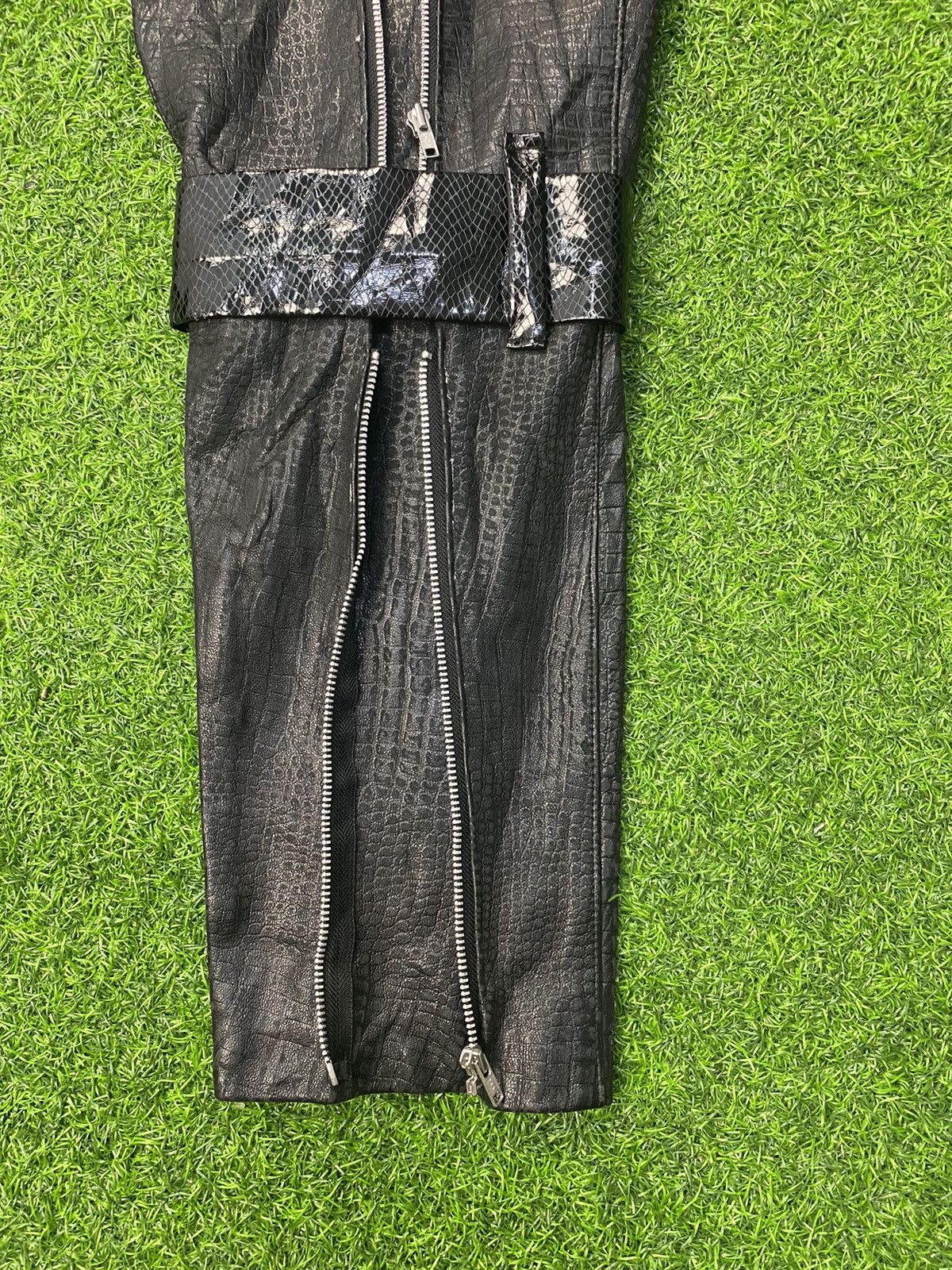 Japanese Brand Vintage Seditionaries Punk Leather Pants Size US 27 - 7 Thumbnail