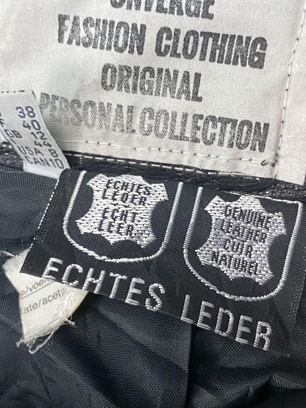 Japanese Brand Vintage Seditionaries Punk Leather Pants Size US 27 - 9 Thumbnail