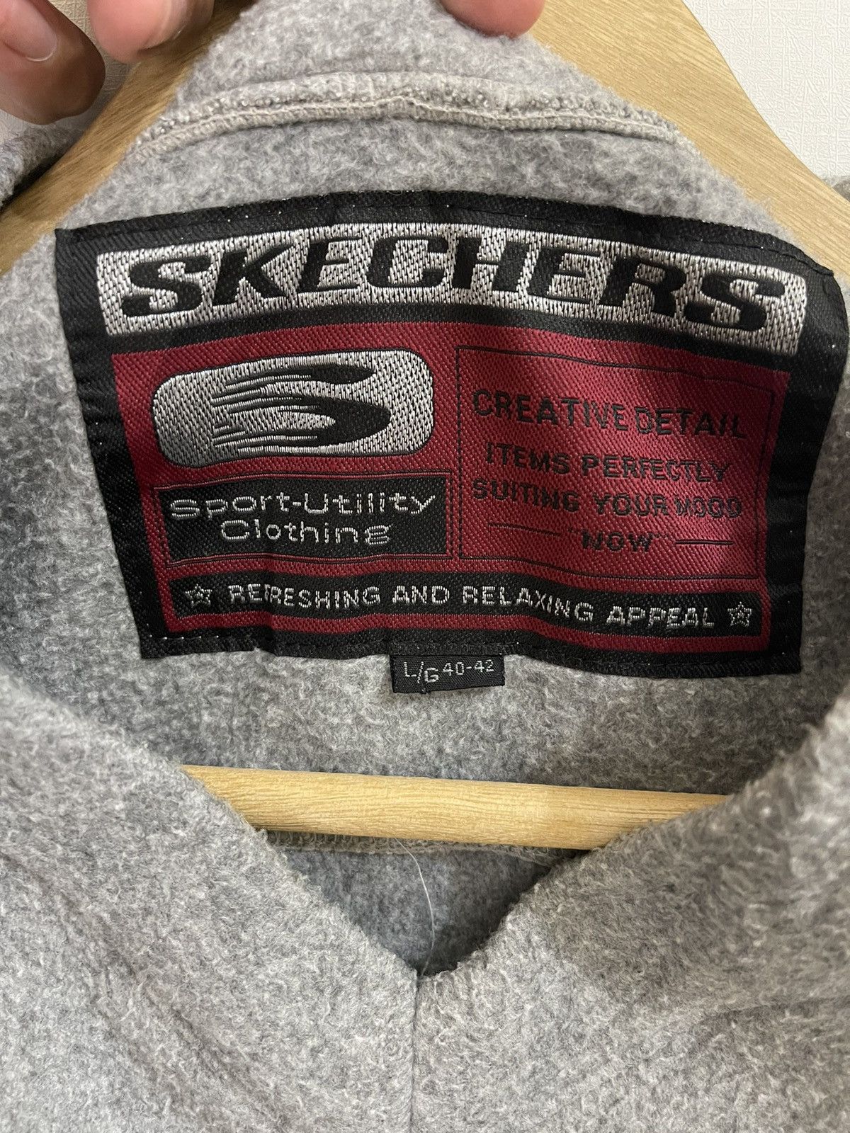 SKECHERS skechers fleece sweatshirt Size US L / EU 52-54 / 3 - 4 Thumbnail