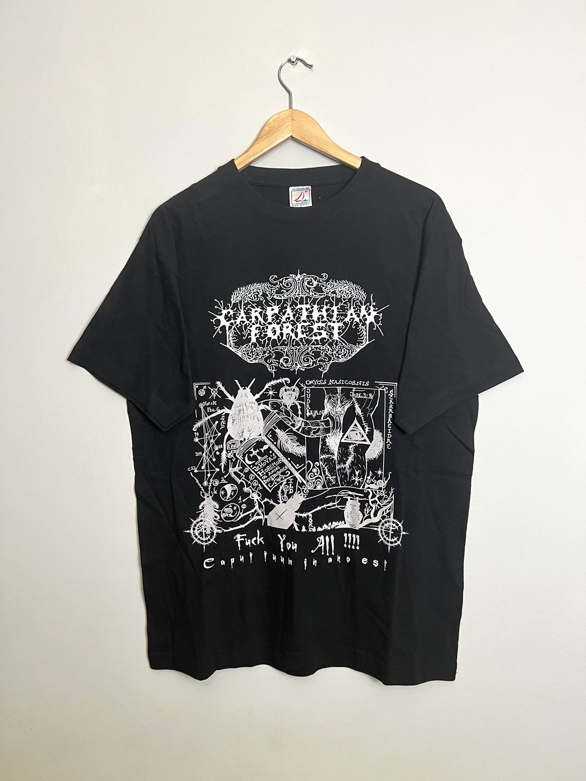 Vintage 90s popular black metal Carpathian Forest