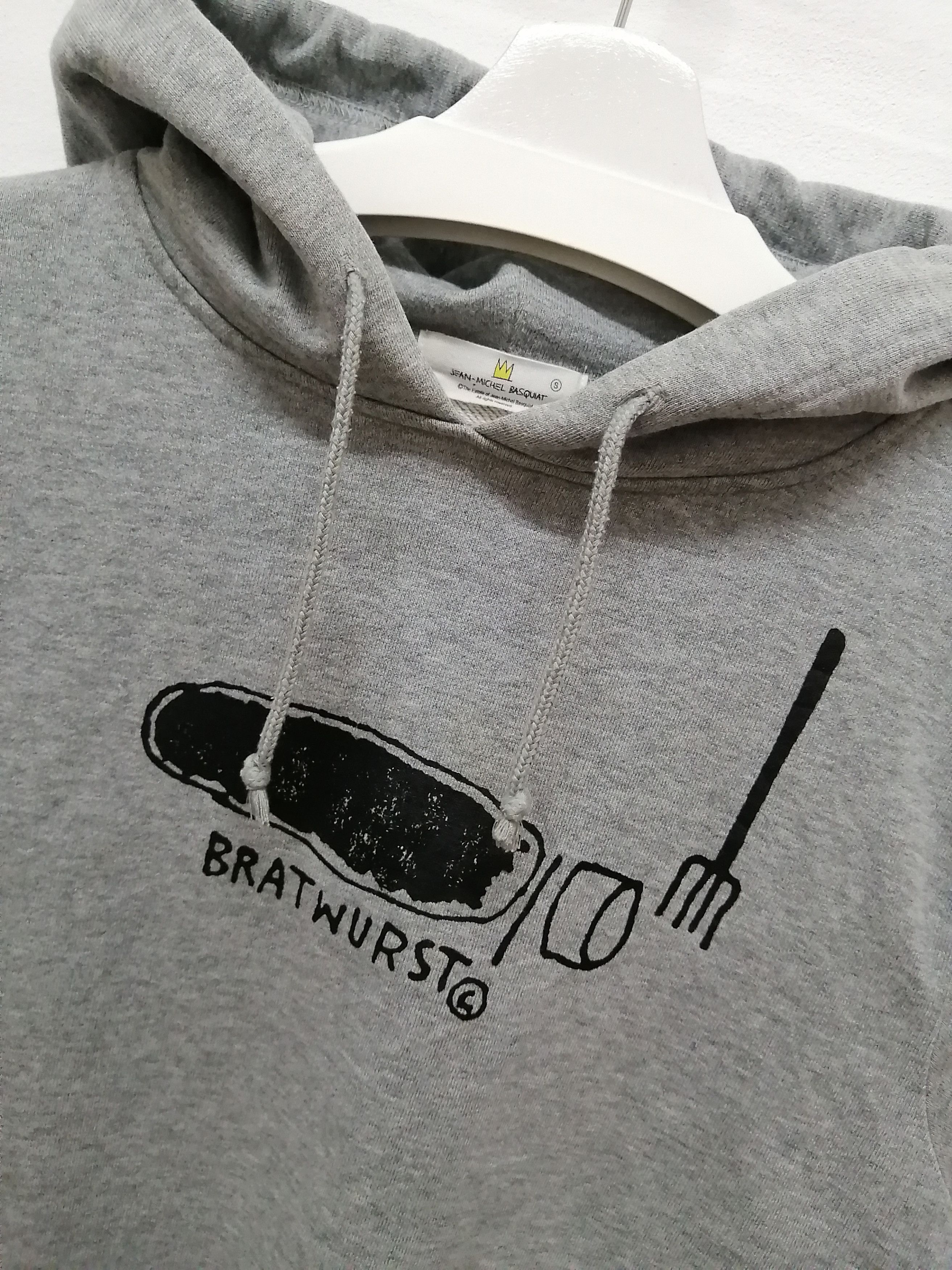 Jean-Michel Basquiat Vintage JEAN MICHEL BASQUIAT Bratwurst Hoodie Size US S / EU 44-46 / 1 - 8 Thumbnail