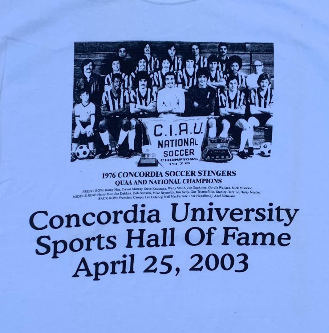 Gildan × Vintage vintage tee C - 10 Concordia Univ Hall of Fame Size US L / EU 52-54 / 3 - 2 Thumbnail
