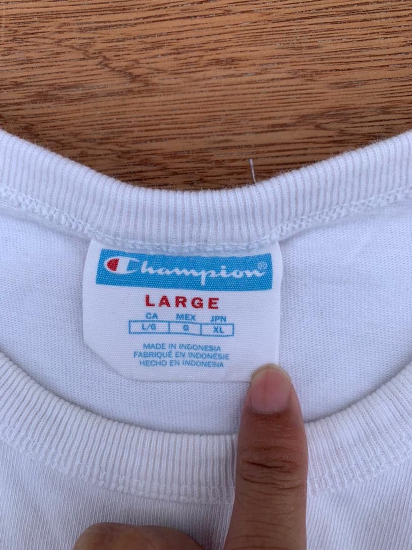Champion × Vintage Vintage Tee D - 15 champion blue bar Size US L / EU 52-54 / 3 - 4 Thumbnail