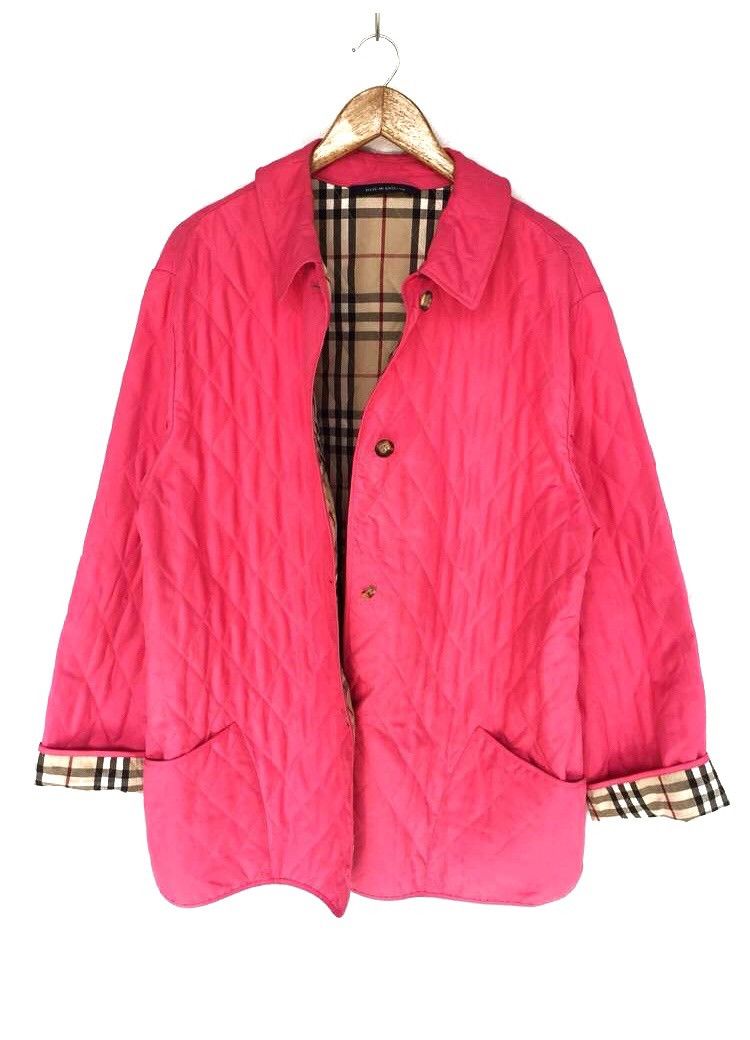 Burberry GRAIL🔥Burberry Iconic Nova Check Quilted Overcoat Jacket Size US L / EU 52-54 / 3 - 1 Thumbnail