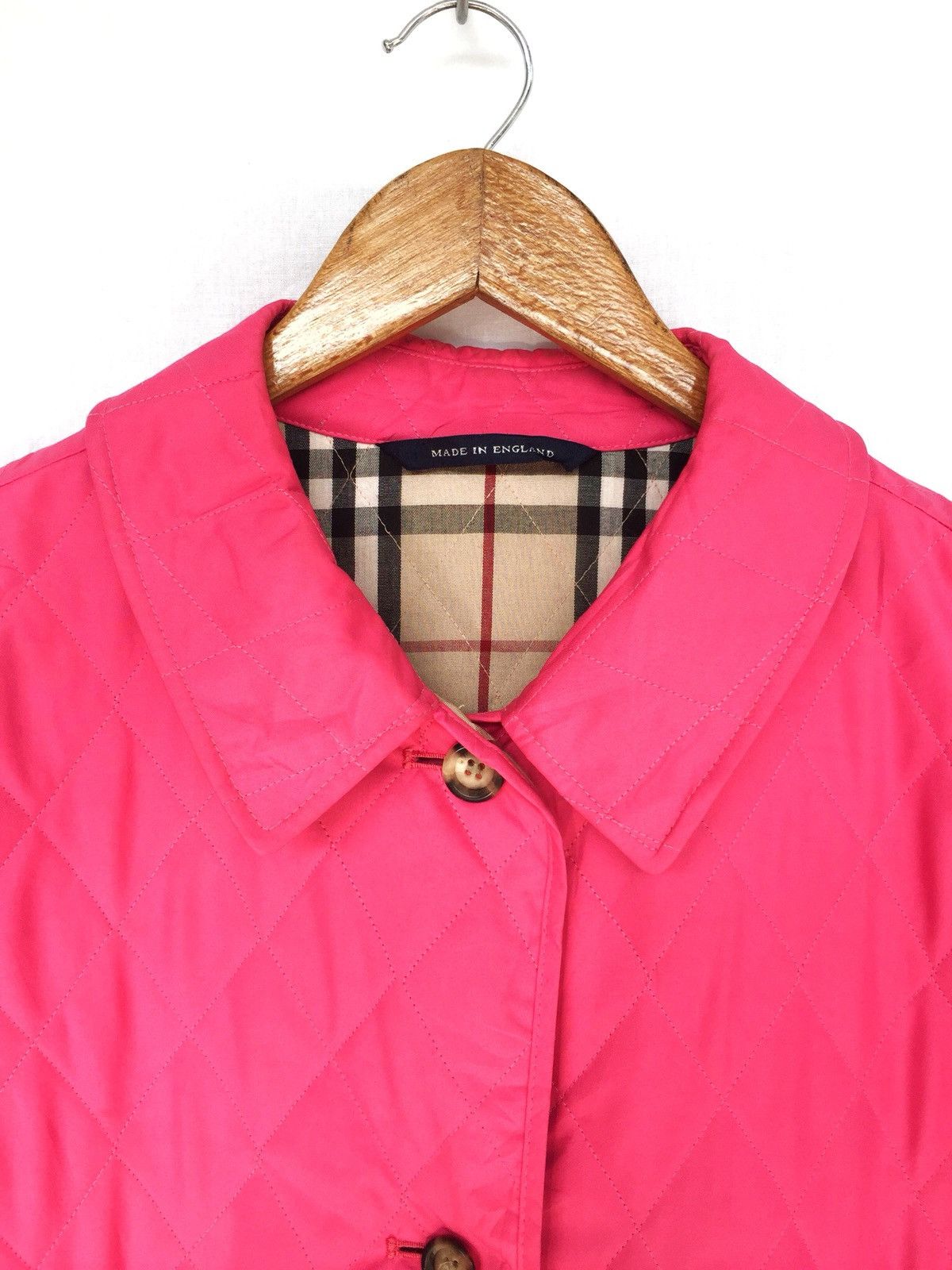 Burberry GRAIL🔥Burberry Iconic Nova Check Quilted Overcoat Jacket Size US L / EU 52-54 / 3 - 4 Thumbnail