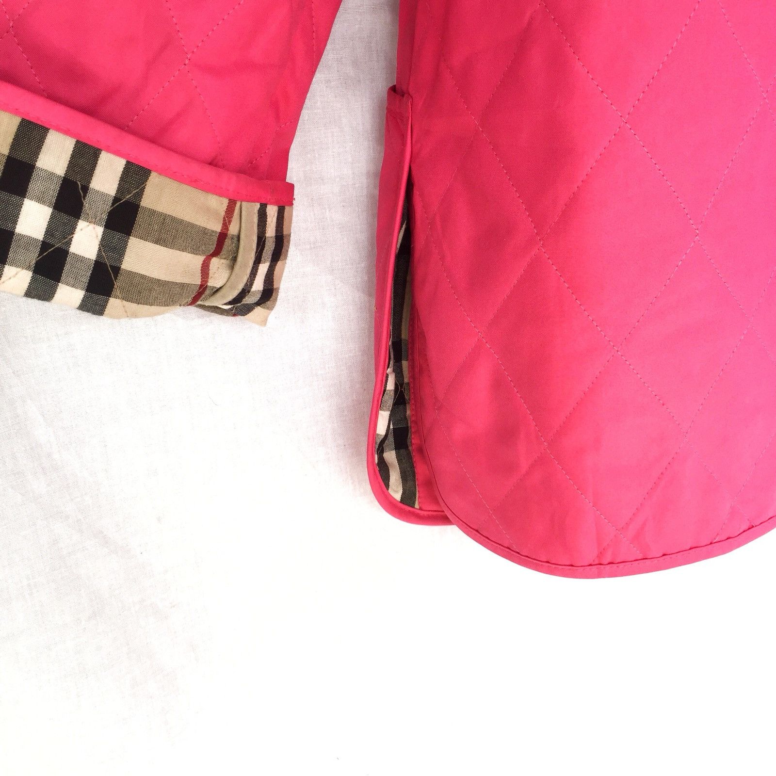 Burberry GRAIL🔥Burberry Iconic Nova Check Quilted Overcoat Jacket Size US L / EU 52-54 / 3 - 6 Thumbnail