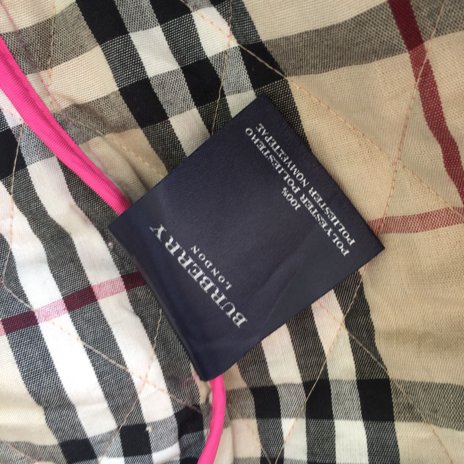 Burberry GRAIL🔥Burberry Iconic Nova Check Quilted Overcoat Jacket Size US L / EU 52-54 / 3 - 8 Thumbnail