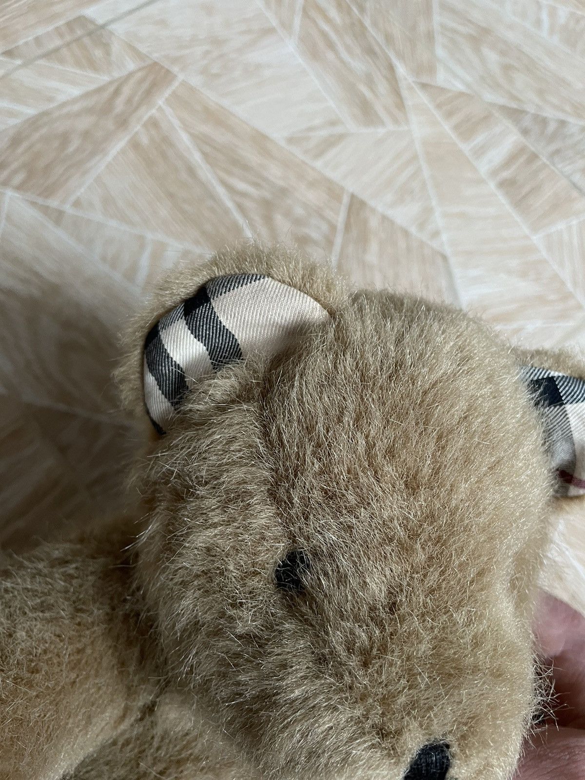 Burberry × Vintage Rare Archive Vintage Burberry Teddy Bear Nova Check Wool Toy Size ONE SIZE - 5 Thumbnail