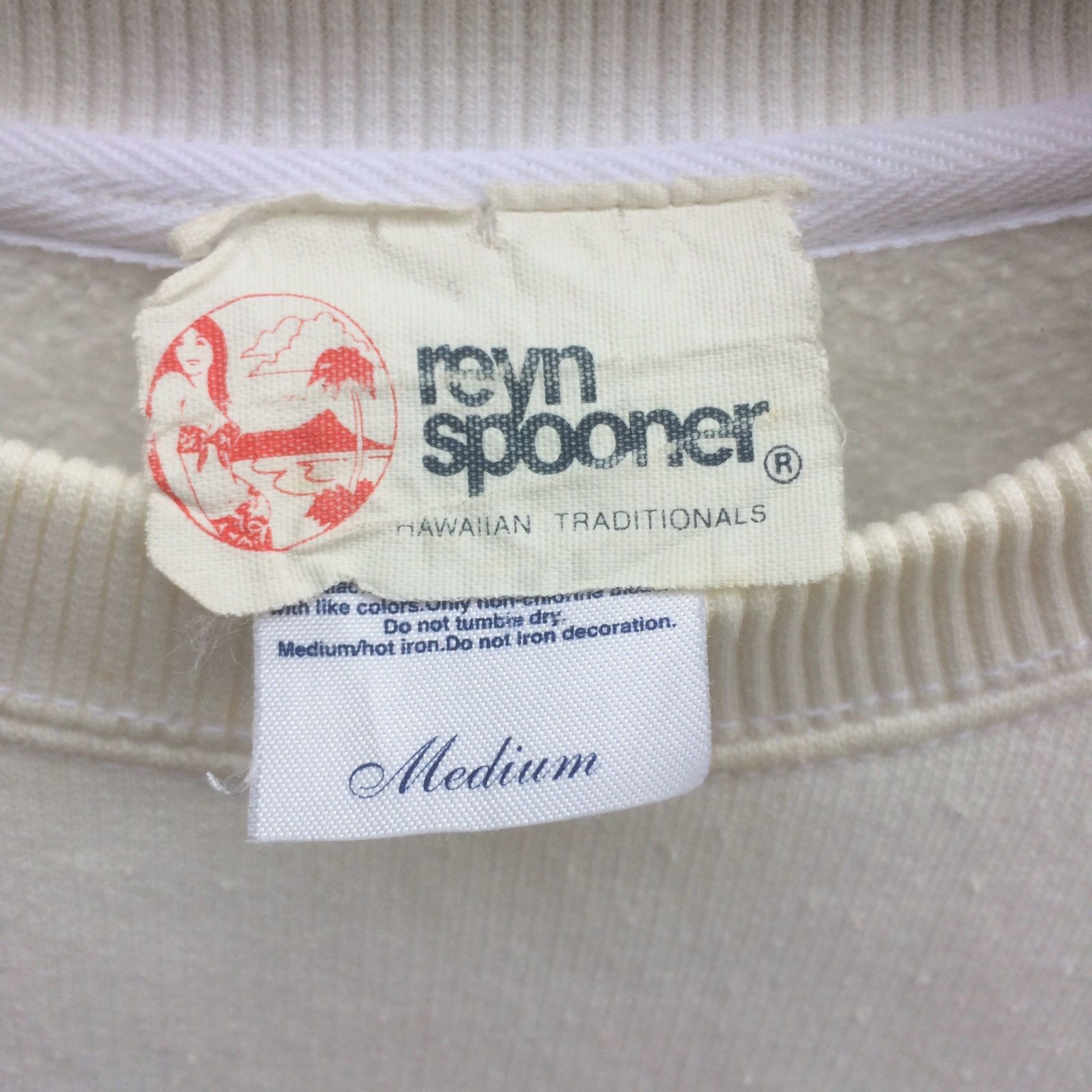 Reyn Spooner Vintage Hawaiian Surf Spellout Big Logo Sweatshirt Size US M / EU 48-50 / 2 - 6 Thumbnail