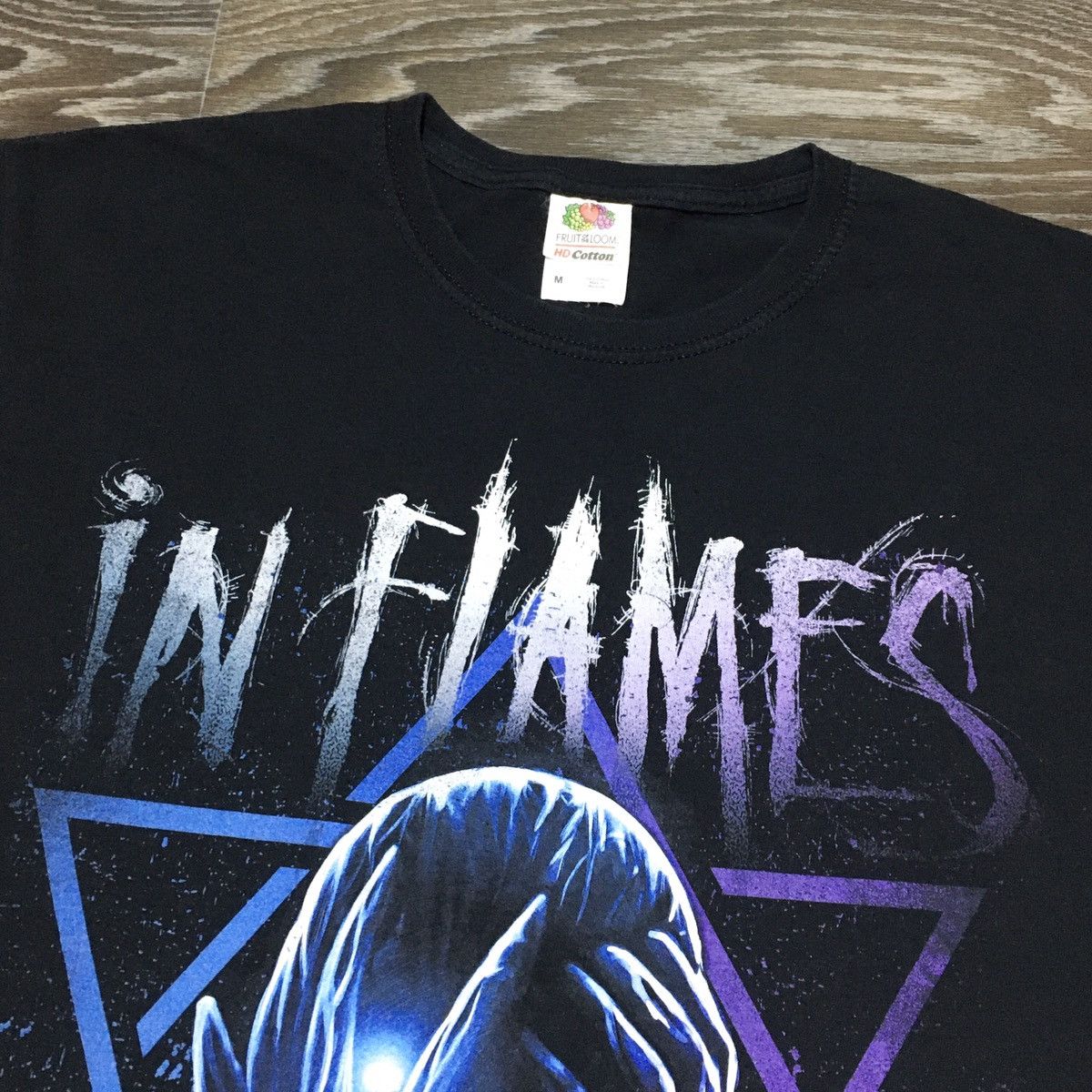 Band Tees IN FLAMES The Truth 2016 Battles Album Graphic Print T-shirt Size US M / EU 48-50 / 2 - 2 Thumbnail