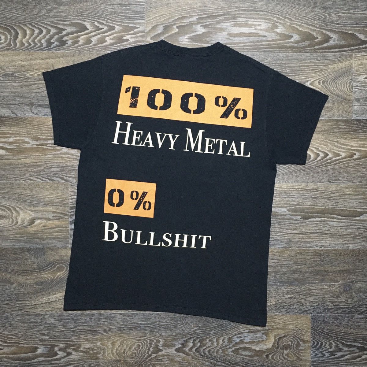 Band Tees BATTLE BEAST “100% Heavy Metal, 0% Bullshit” Graphic T-shirt Size US M / EU 48-50 / 2 - 2 Thumbnail