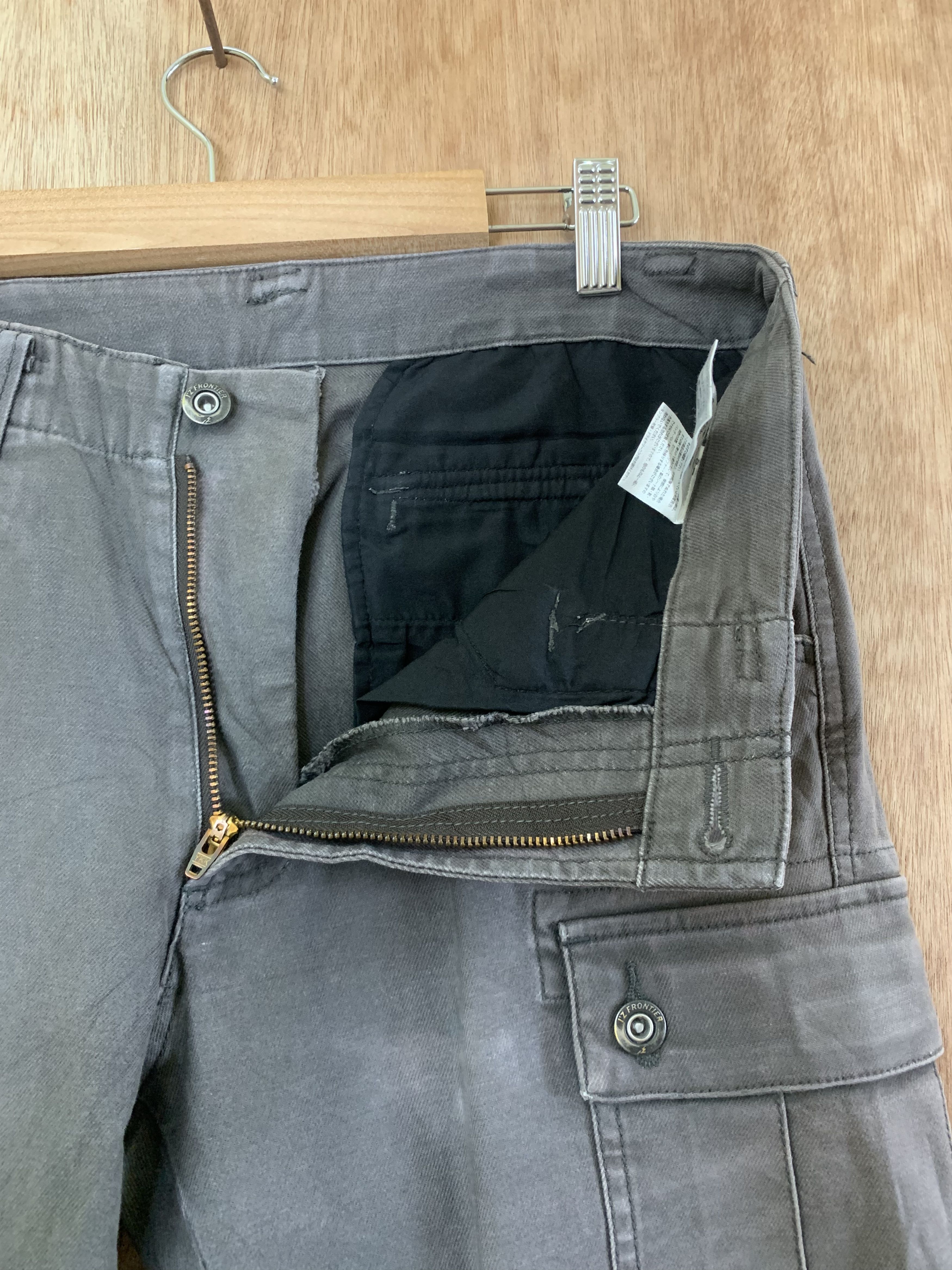 Japanese Brand Cargo Pants Multipocket Double Knee Straight Cut Pants Size US 28 / EU 44 - 14 Thumbnail