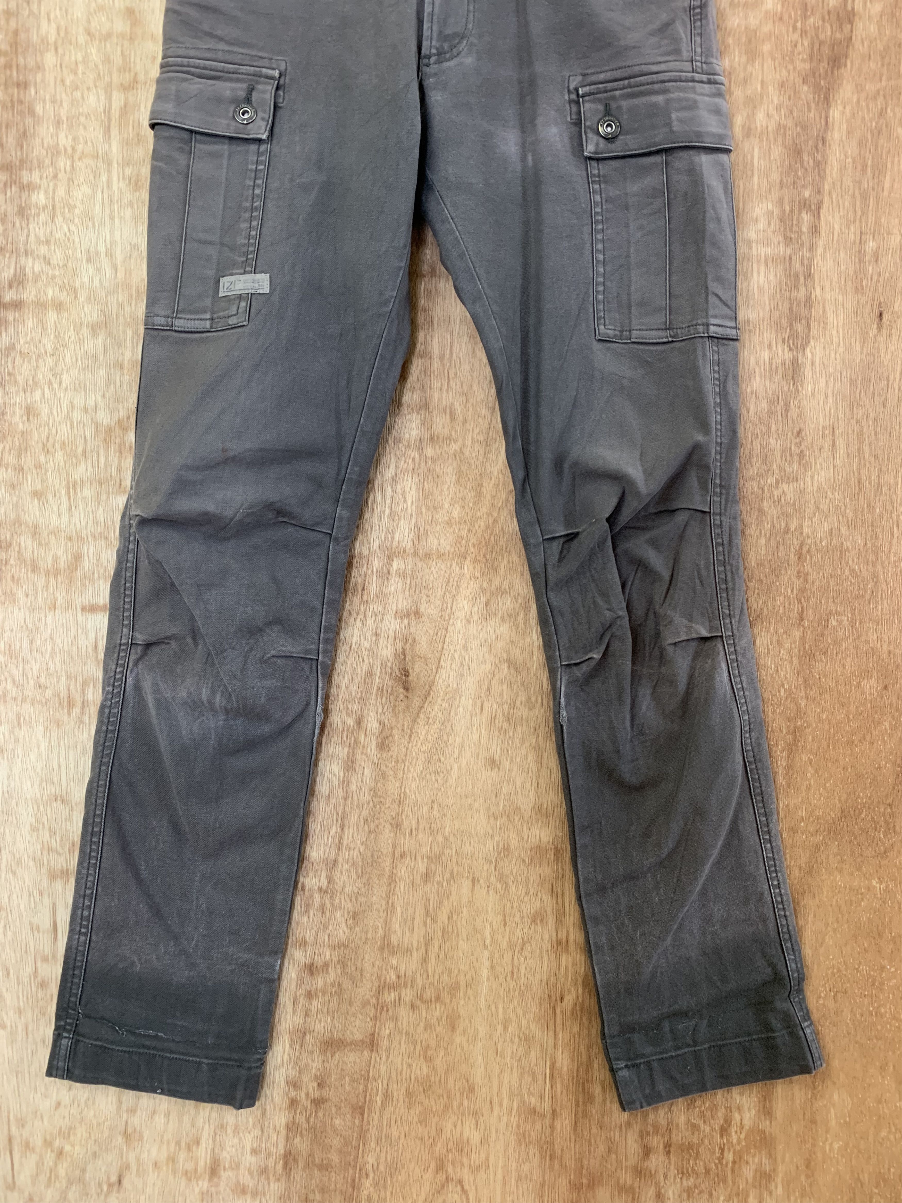 Japanese Brand Cargo Pants Multipocket Double Knee Straight Cut Pants Size US 28 / EU 44 - 4 Thumbnail