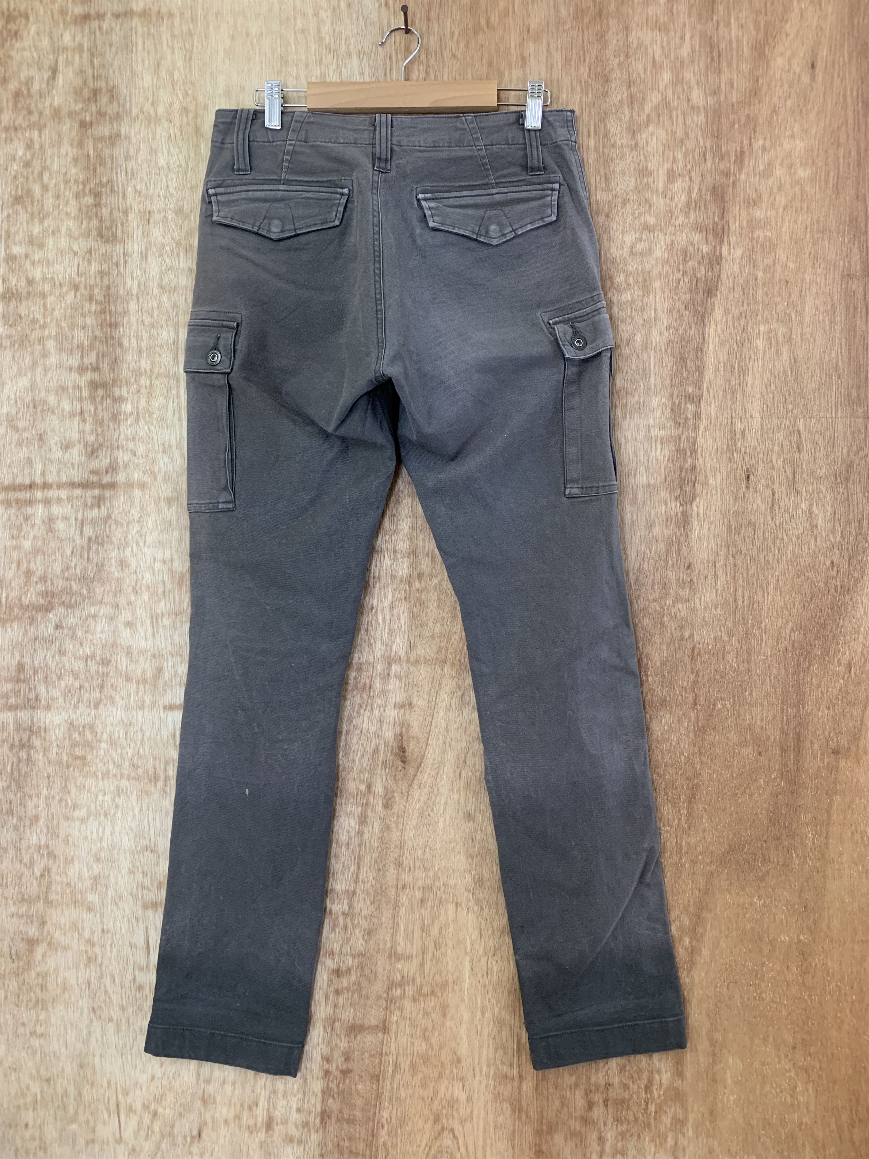 Japanese Brand Cargo Pants Multipocket Double Knee Straight Cut Pants Size US 28 / EU 44 - 2 Thumbnail