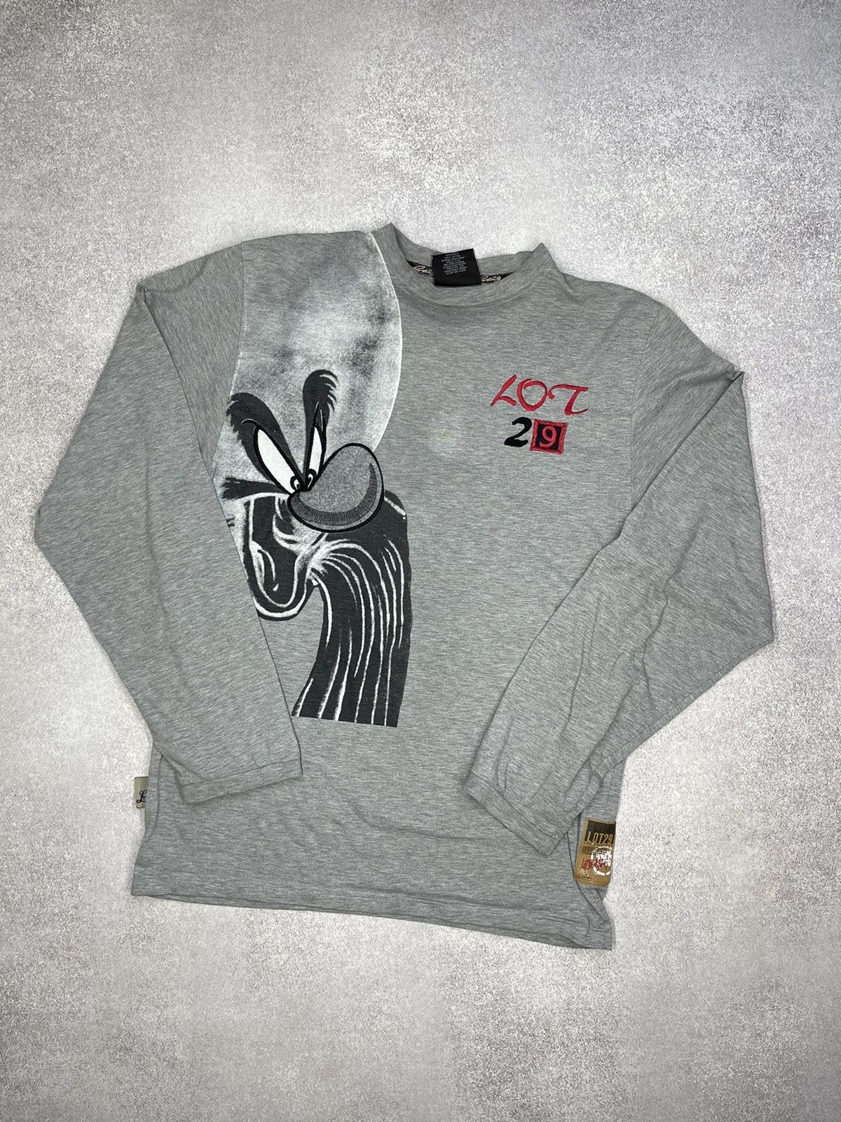 Vintage Lot 29 Looney Tunes Warner Bros Longsleeve Y2K