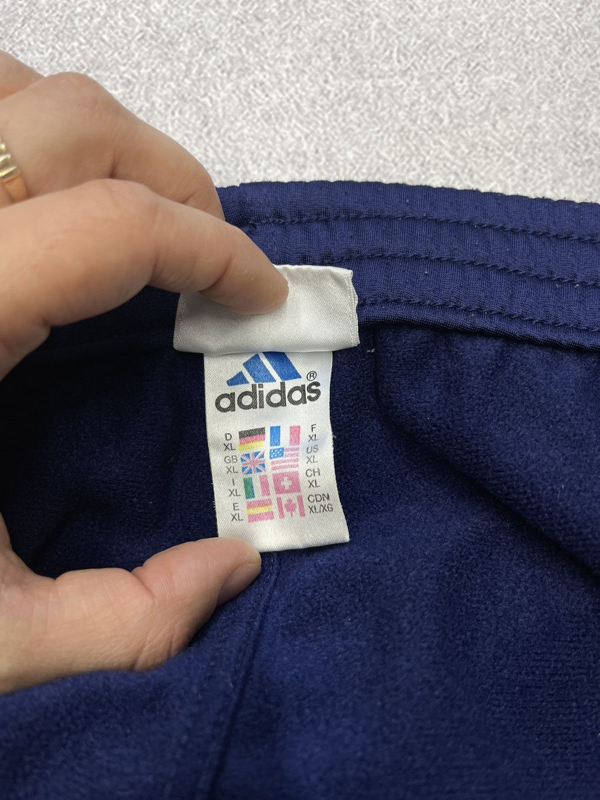 Adidas Vintage Adidas Track Pants On Button Rap Y2K Size US 36 / EU 52 - 13 Thumbnail