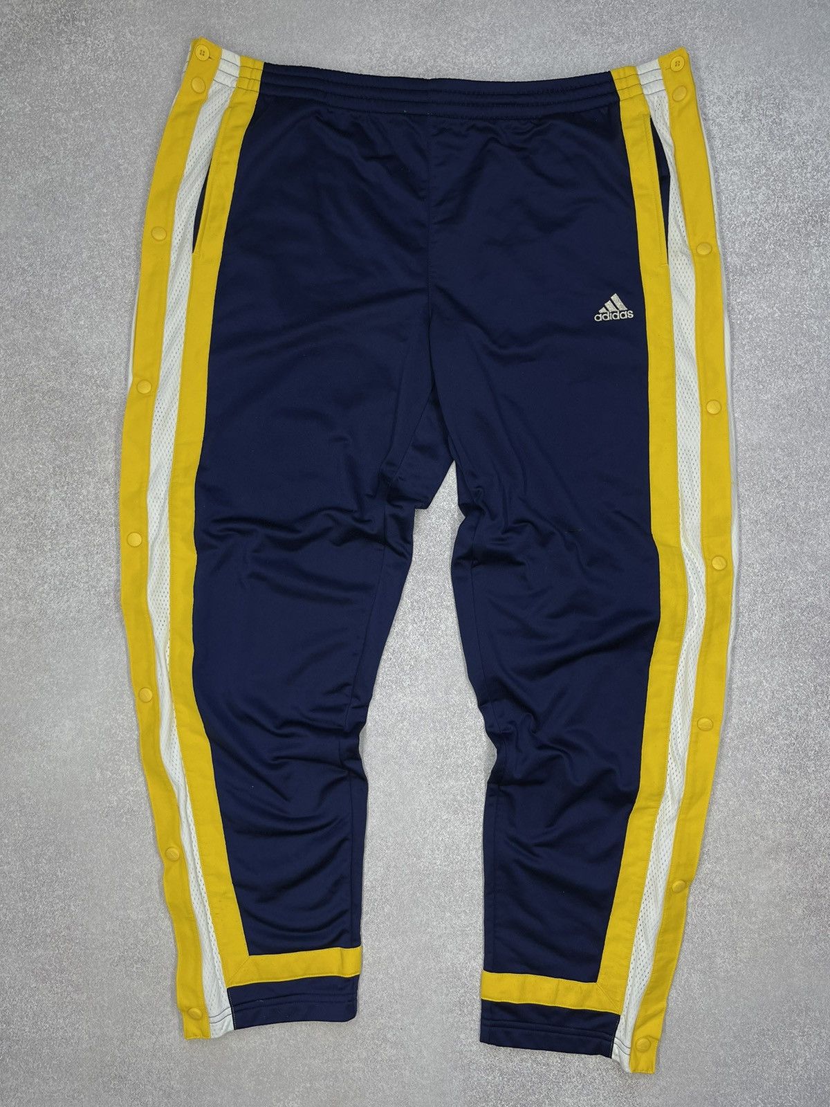 Adidas Vintage Adidas Track Pants On Button Rap Y2K Size US 36 / EU 52 - 2 Thumbnail