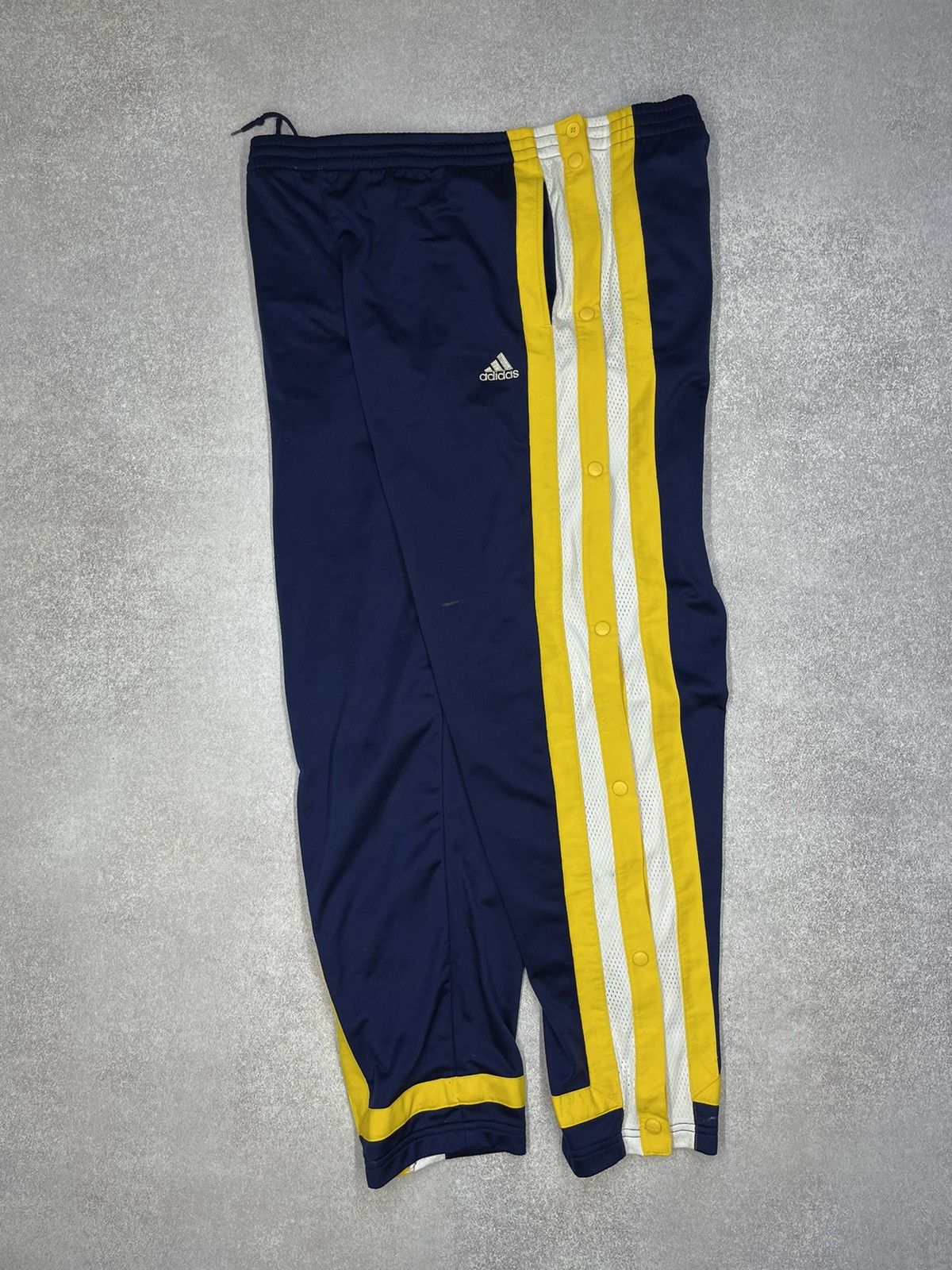 Adidas Vintage Adidas Track Pants On Button Rap Y2K Size US 36 / EU 52 - 7 Thumbnail