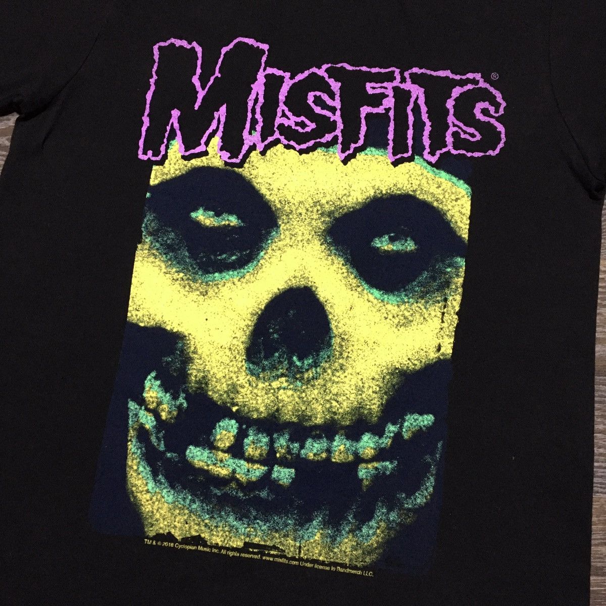 Band Tees MISFITS Skull Punk Rock Band T-shirt Size US XS / EU 42 / 0 - 2 Thumbnail
