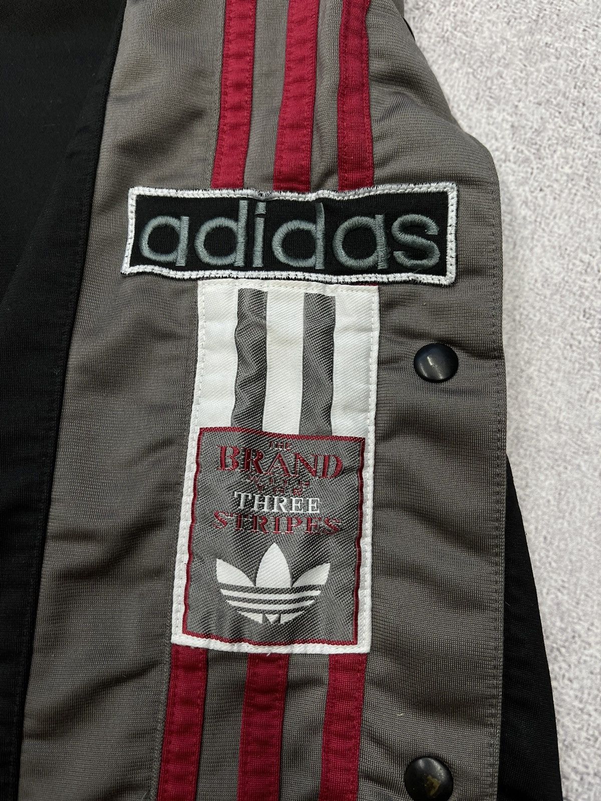 Adidas Vintage Adidas Adibreak Track Pants On Button Rap Y2K Y3 Size US 36 / EU 52 - 9 Thumbnail