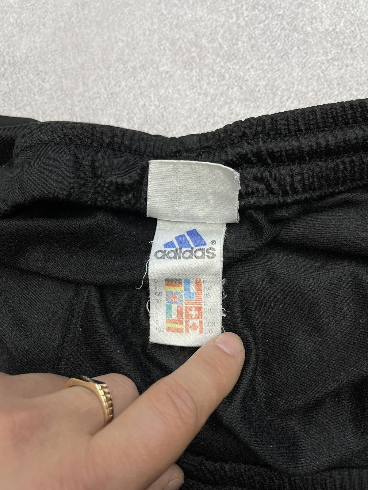 Adidas Vintage Adidas Adibreak Track Pants On Button Rap Y2K Y3 Size US 36 / EU 52 - 12 Thumbnail